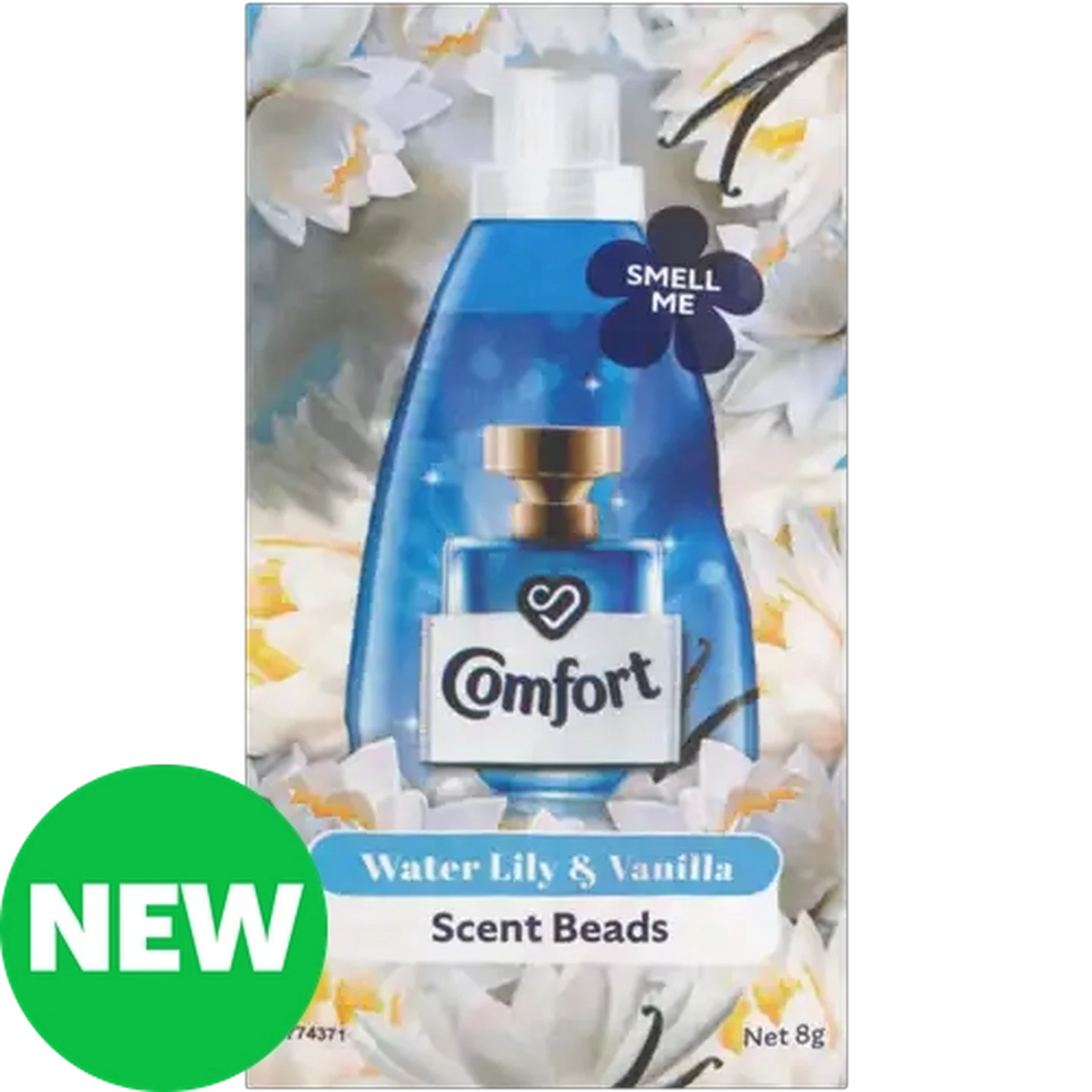 Image of Comfort Water Lily & Vanilla Scent Beads 8g 