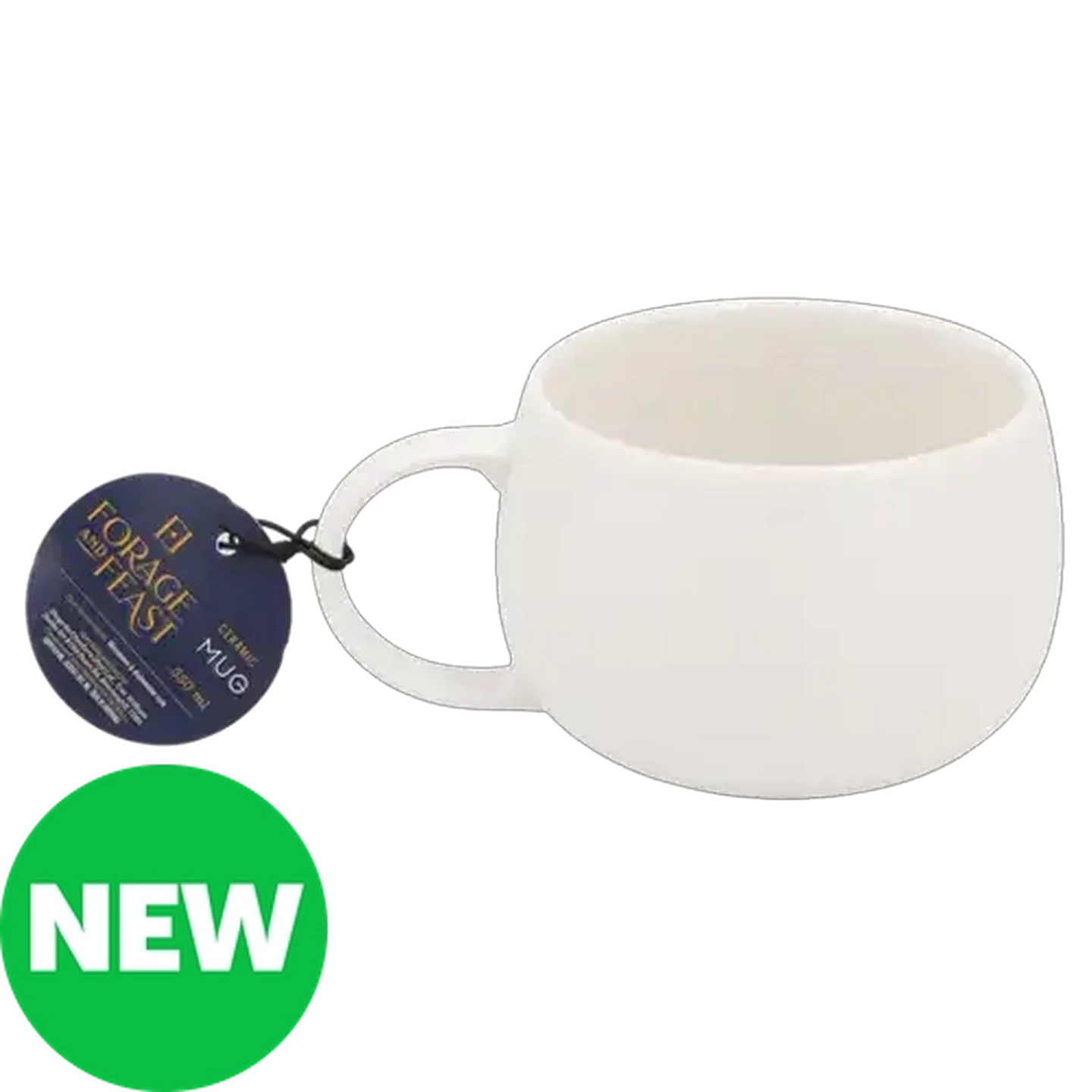 Image of Forage And Feast Hush Ceramic Coffee Mug 350ml