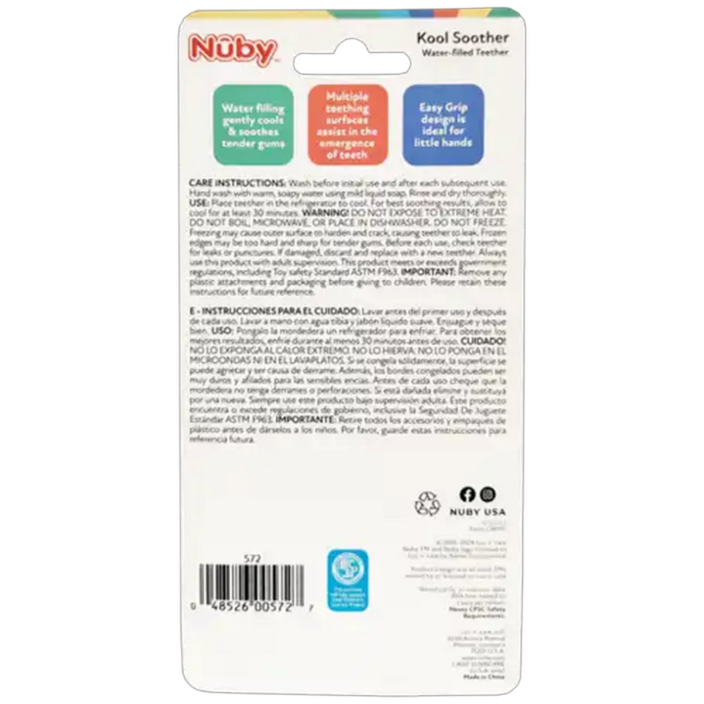 Image of Nûby Kool Icybites Teether 3 Months +
