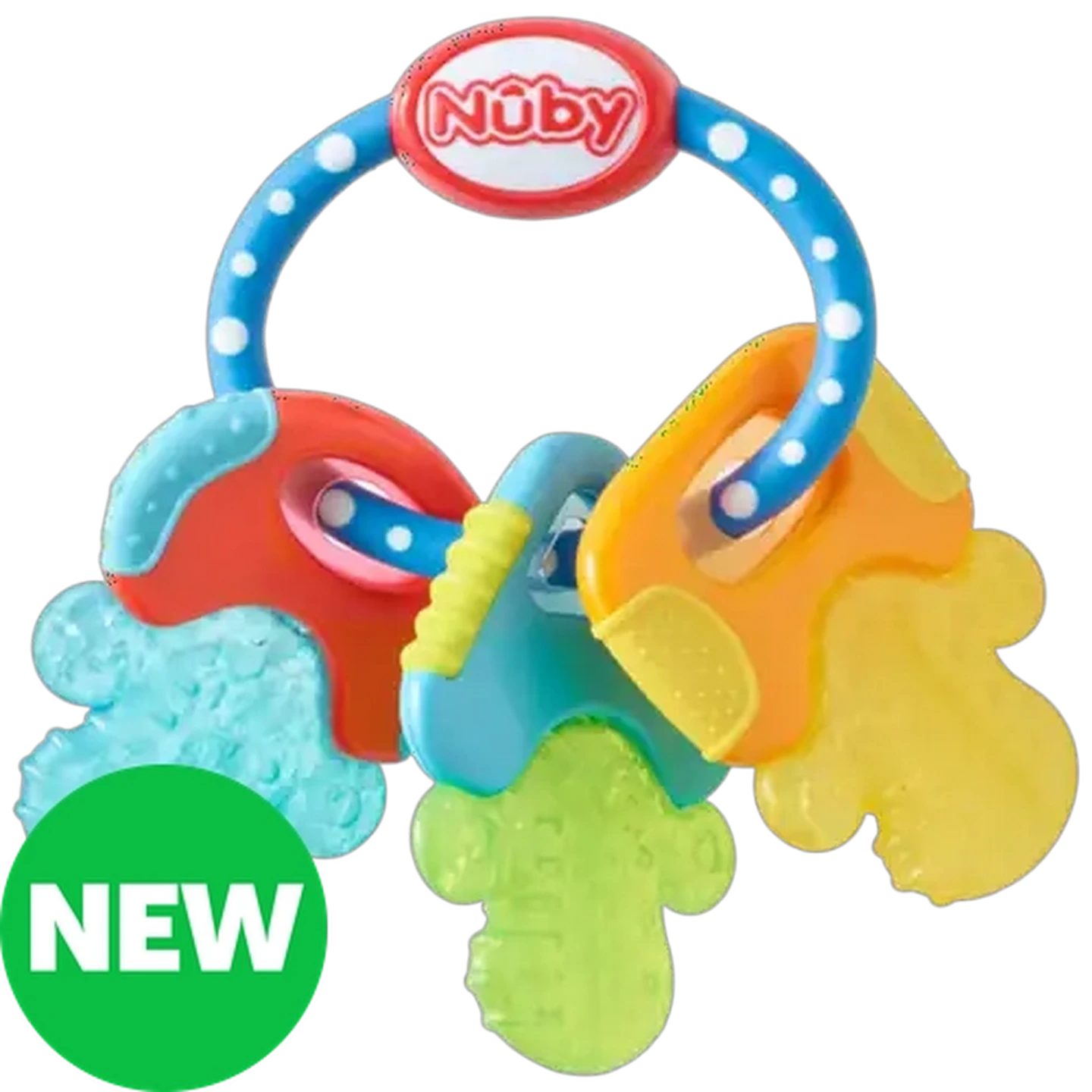 Image of Nûby Icybites Keys Teethers 3 Months +