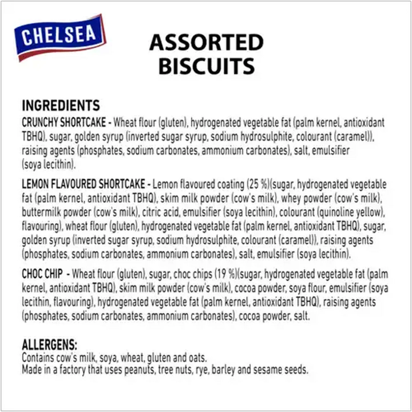 Image of Chelsea Assorted Biscuits 200g 