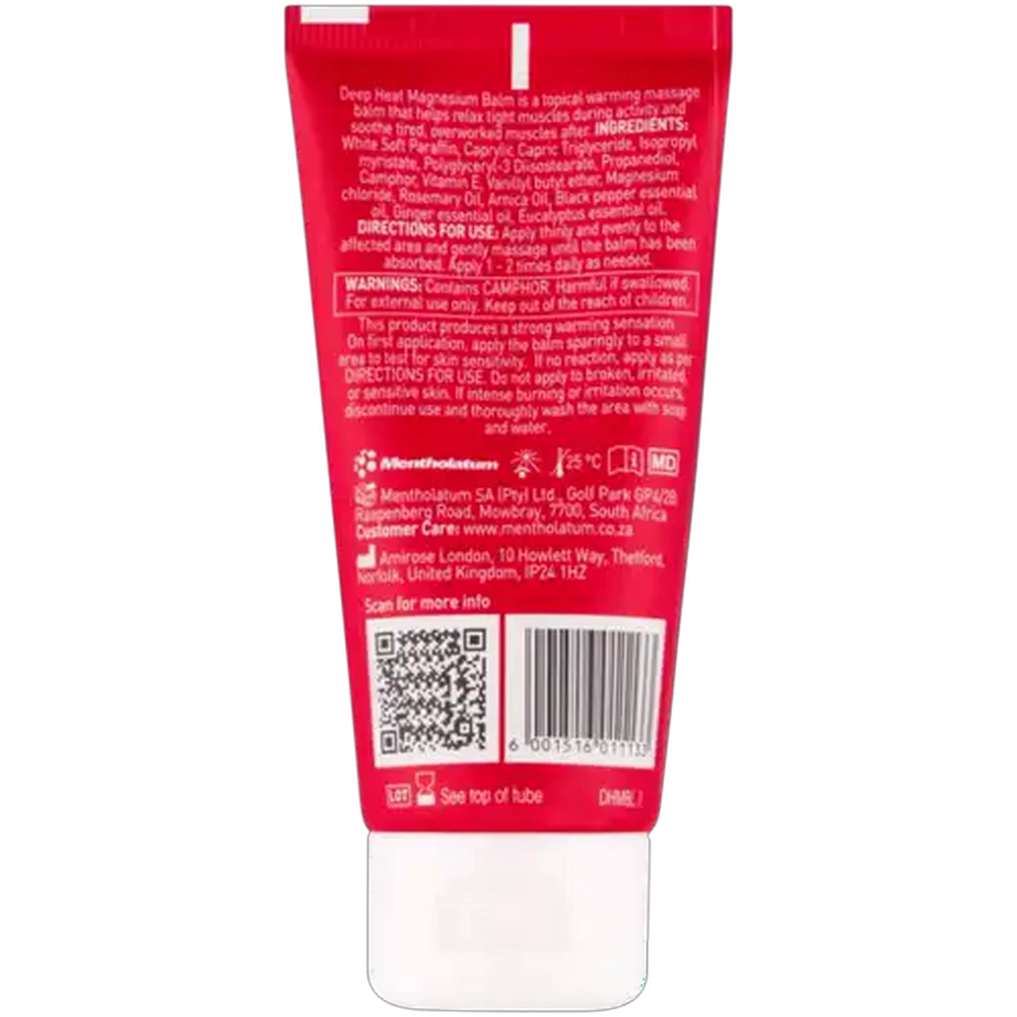 Image of Deep Heat Magnesium Massage Balm 50ml 