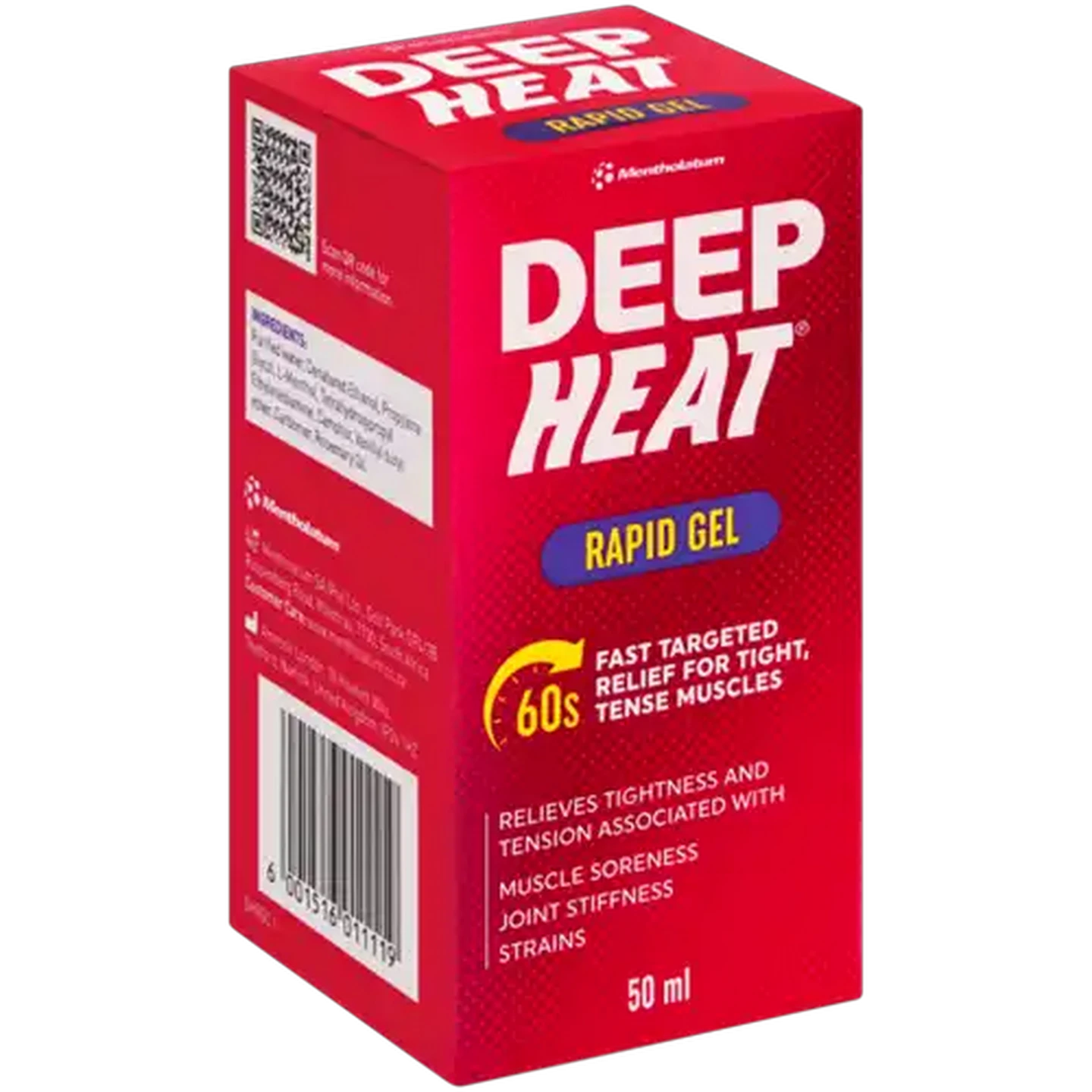 Image of Deep Heat Rapid Gel 50ml 