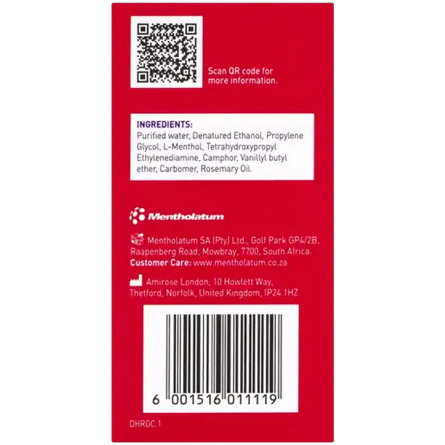 Image of Deep Heat Rapid Gel 50ml 