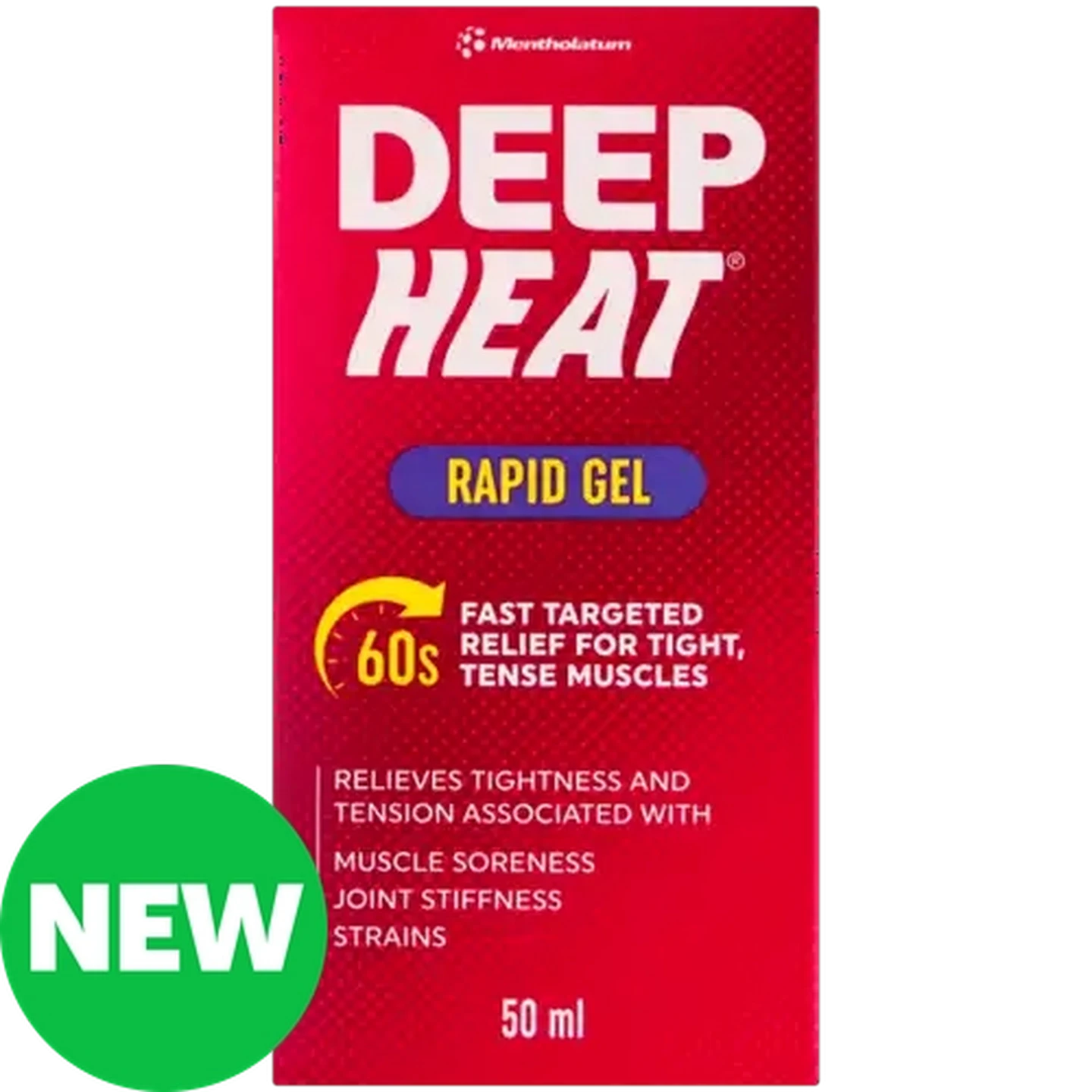 Image of Deep Heat Rapid Gel 50ml 