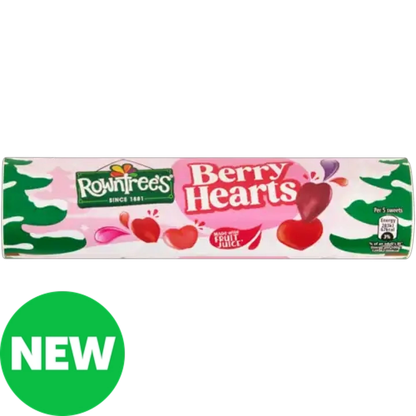 Image of Rowntree's Berry Hearts 100g 