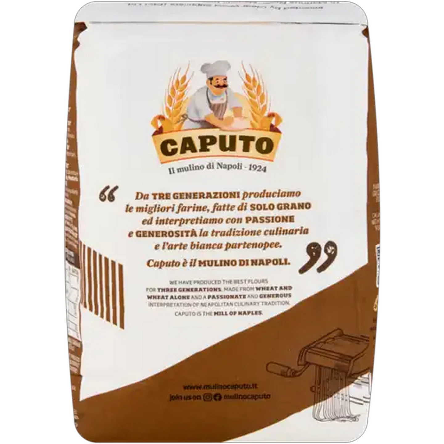 Image of Caputo Soft Wheat Flour 1kg 