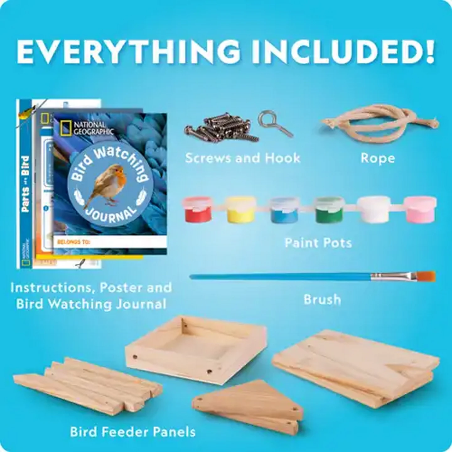 Image of National Geographic Build Your Own Bird Feeder Kit
