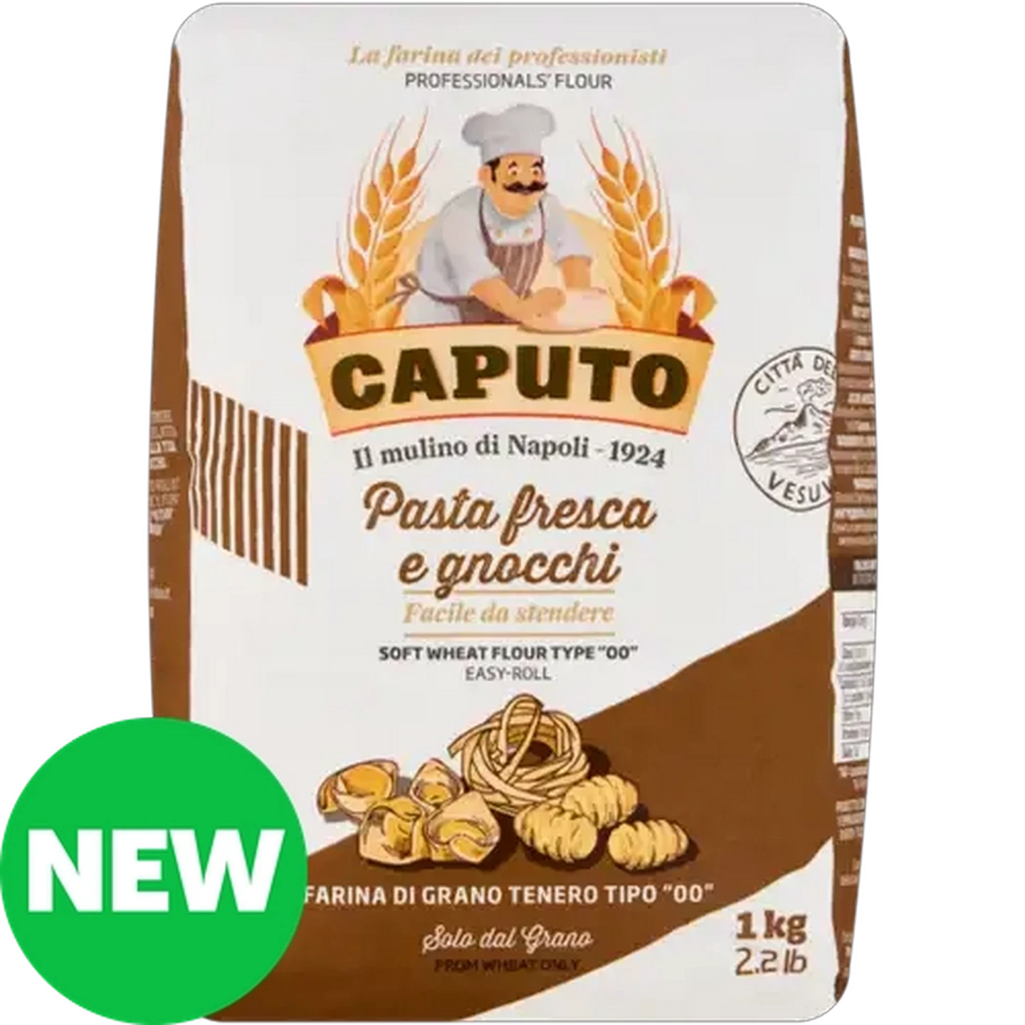 Image of Caputo Soft Wheat Flour 1kg 