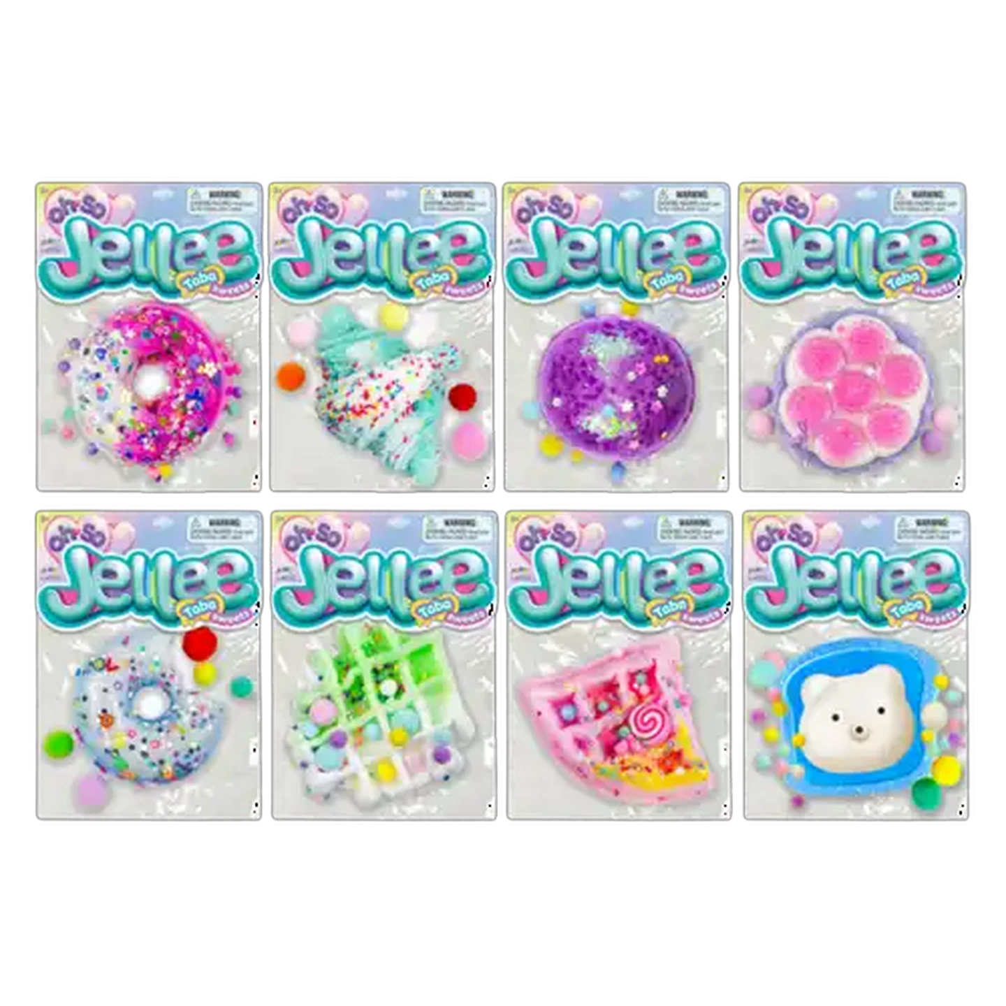 Image of Ja-Ru Oh So Jellee Taba Sweets Squishy Toy (Type May Vary)