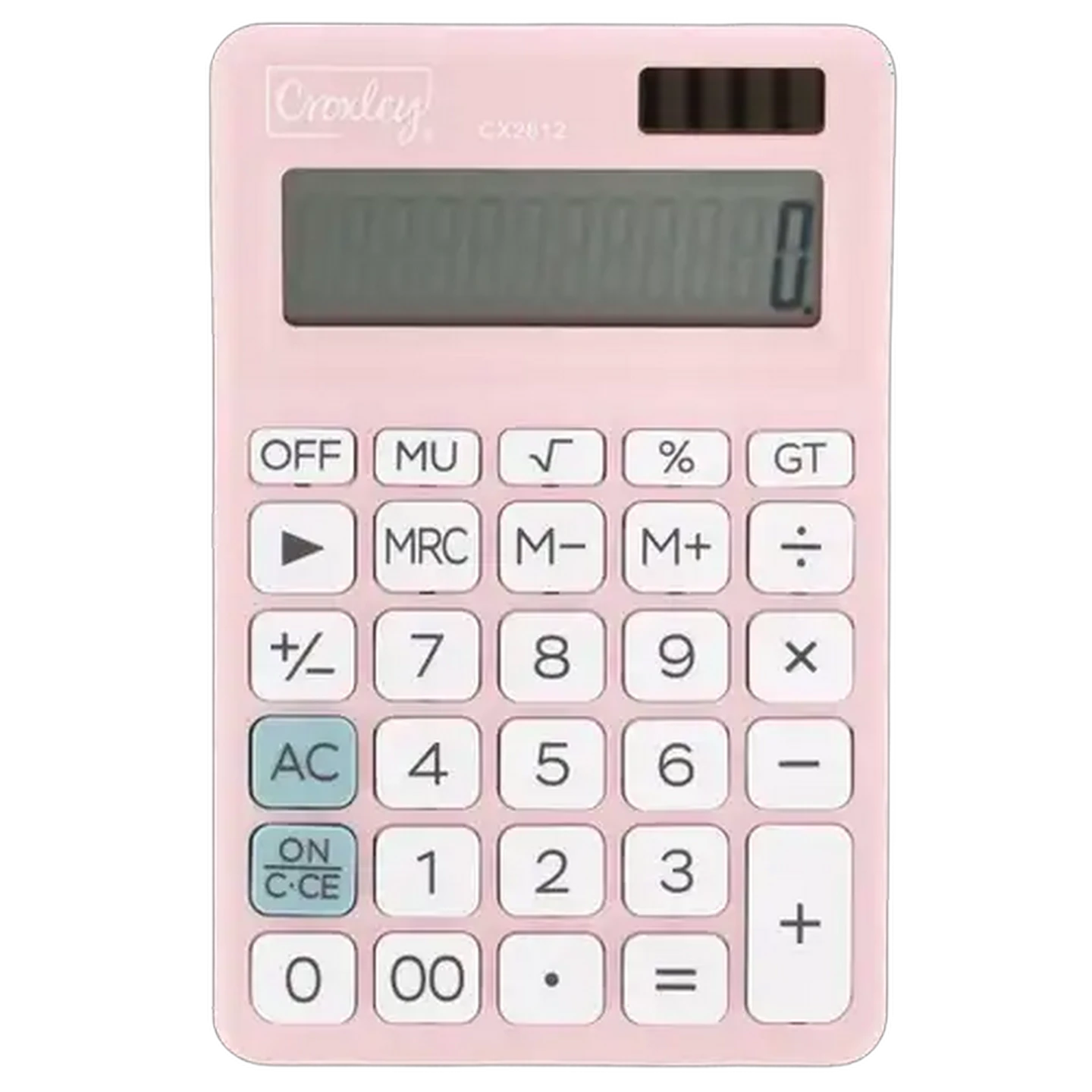 Image of Croxley Pink 12 Digit Calculator