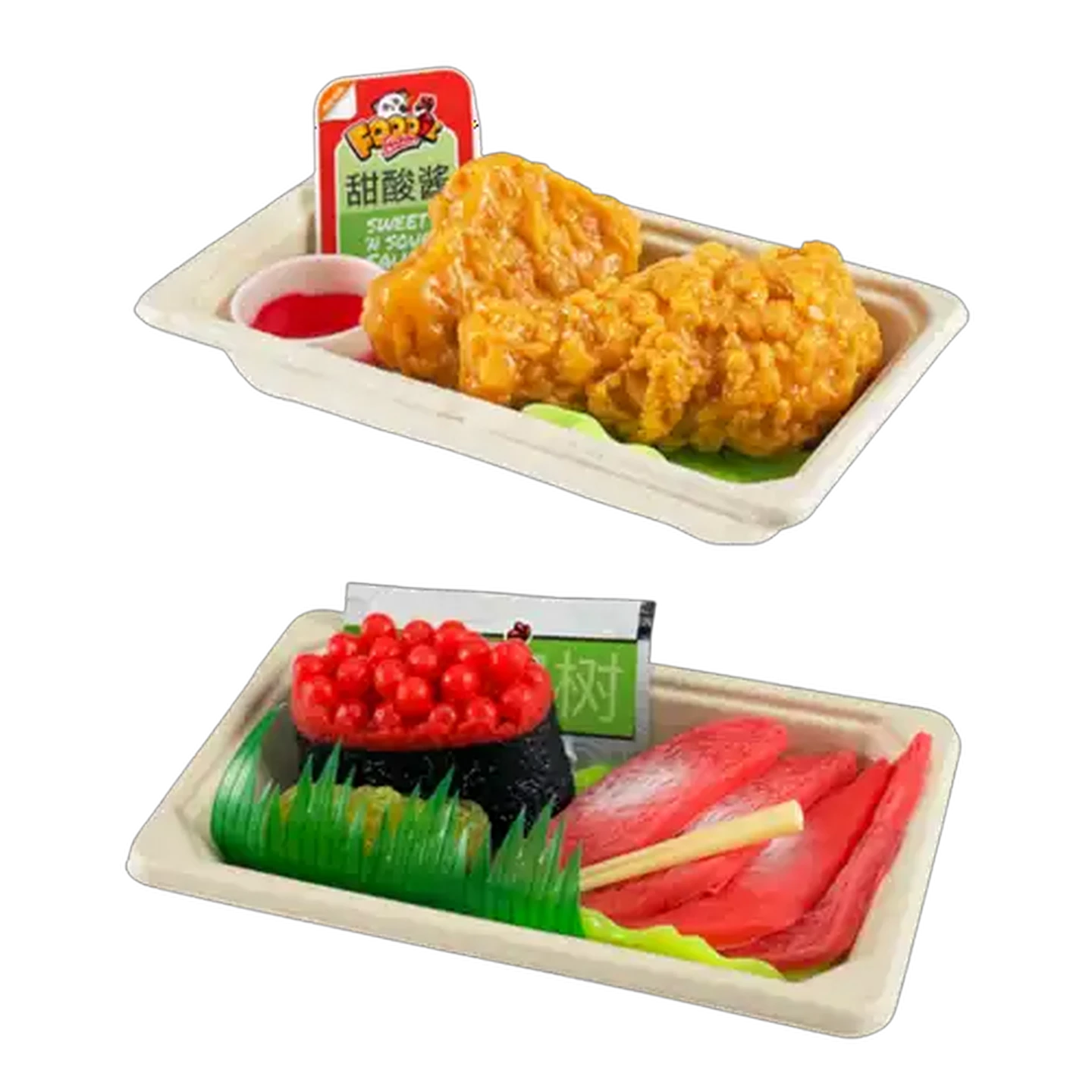 Image of Ja-Ru Foodie Fusion Asian Play Food Squishy Toy (Design May Vary)