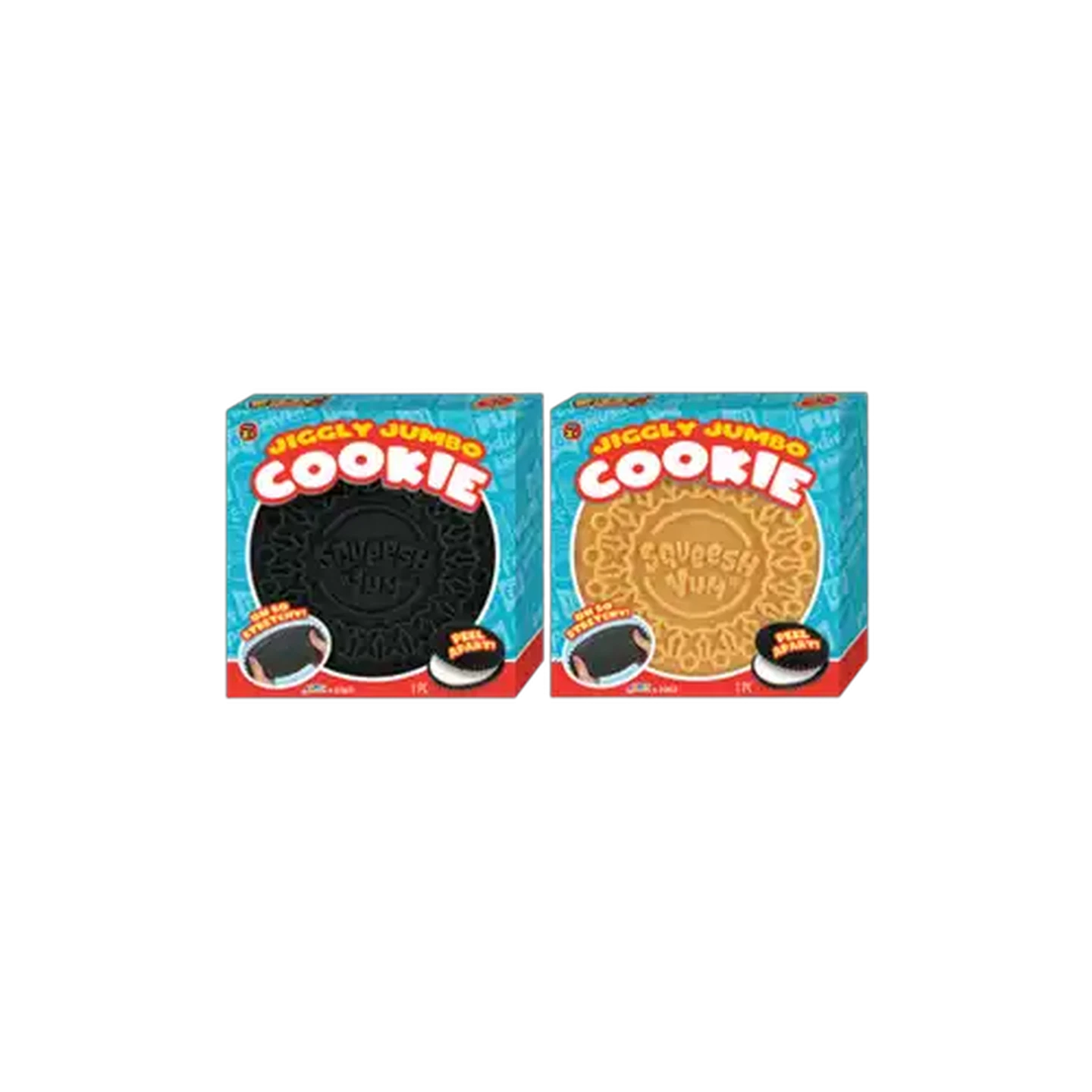 Image of Ja-Ru Foodie Fusion Jiggly Jumbo Cookie Squishy Toy (Colour May Vary)