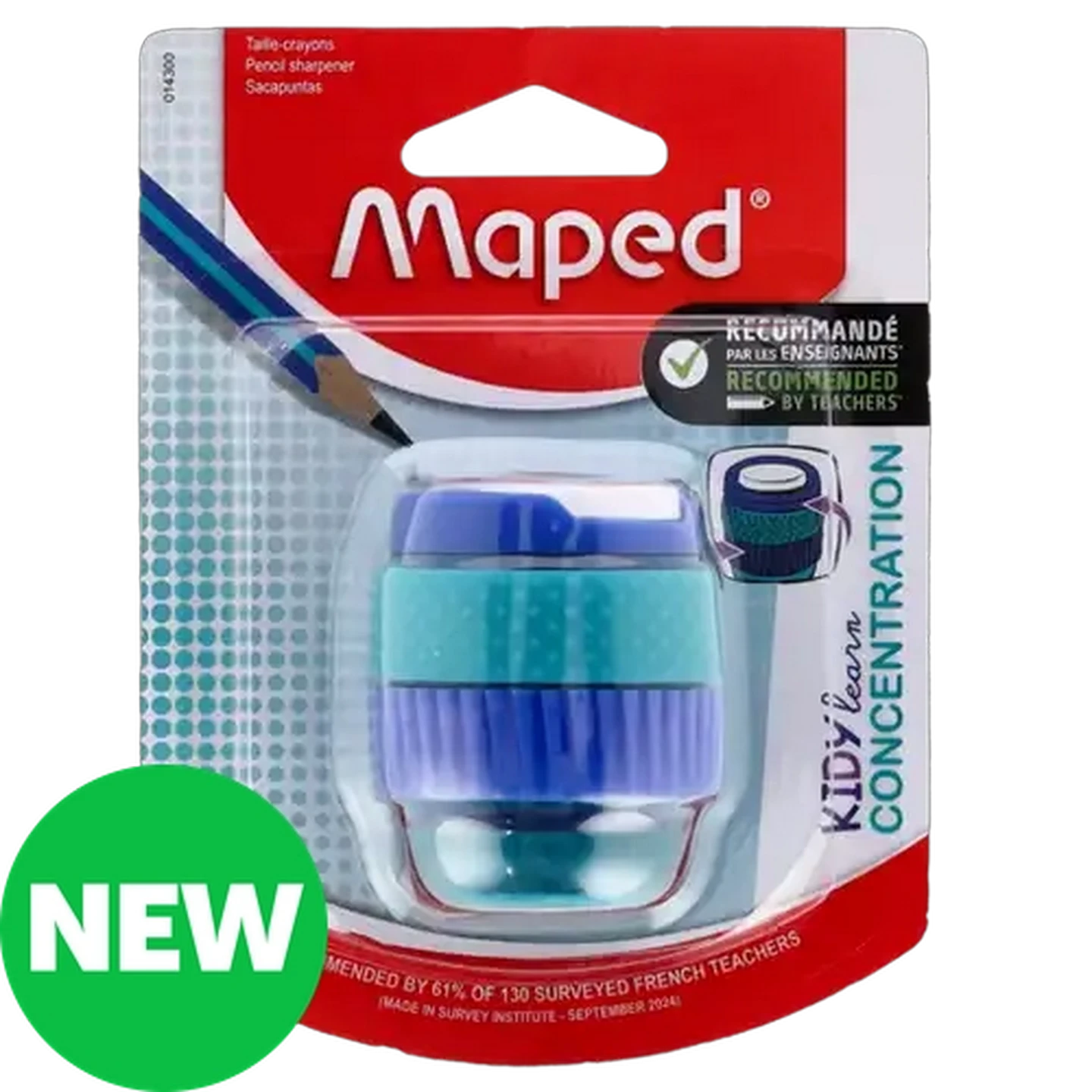 Image of Maped Kidy Learn Concentration Pencil Sharpener