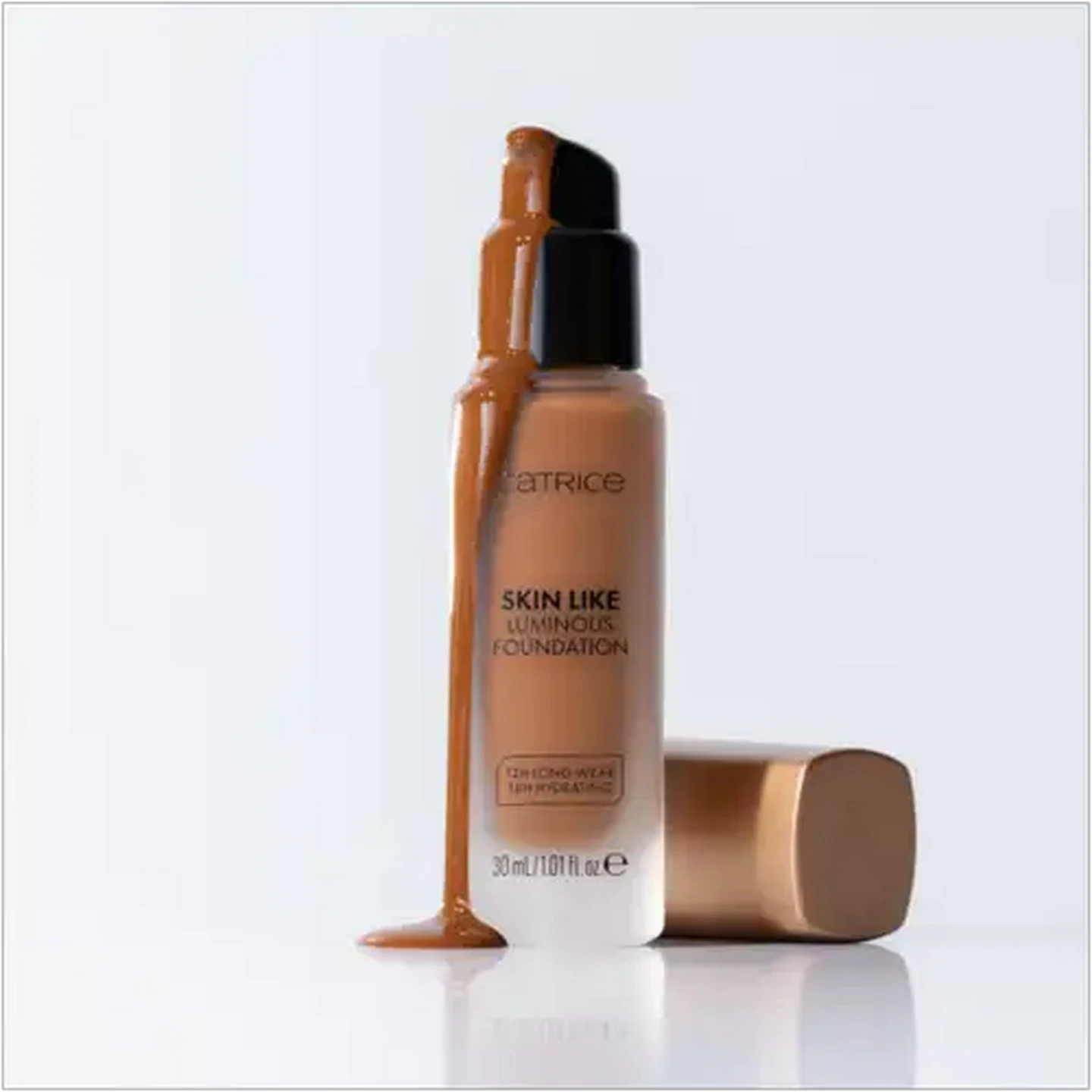 Image of Catrice Skin Like Alcohol Free 075W Luminous Foundation 30ml 