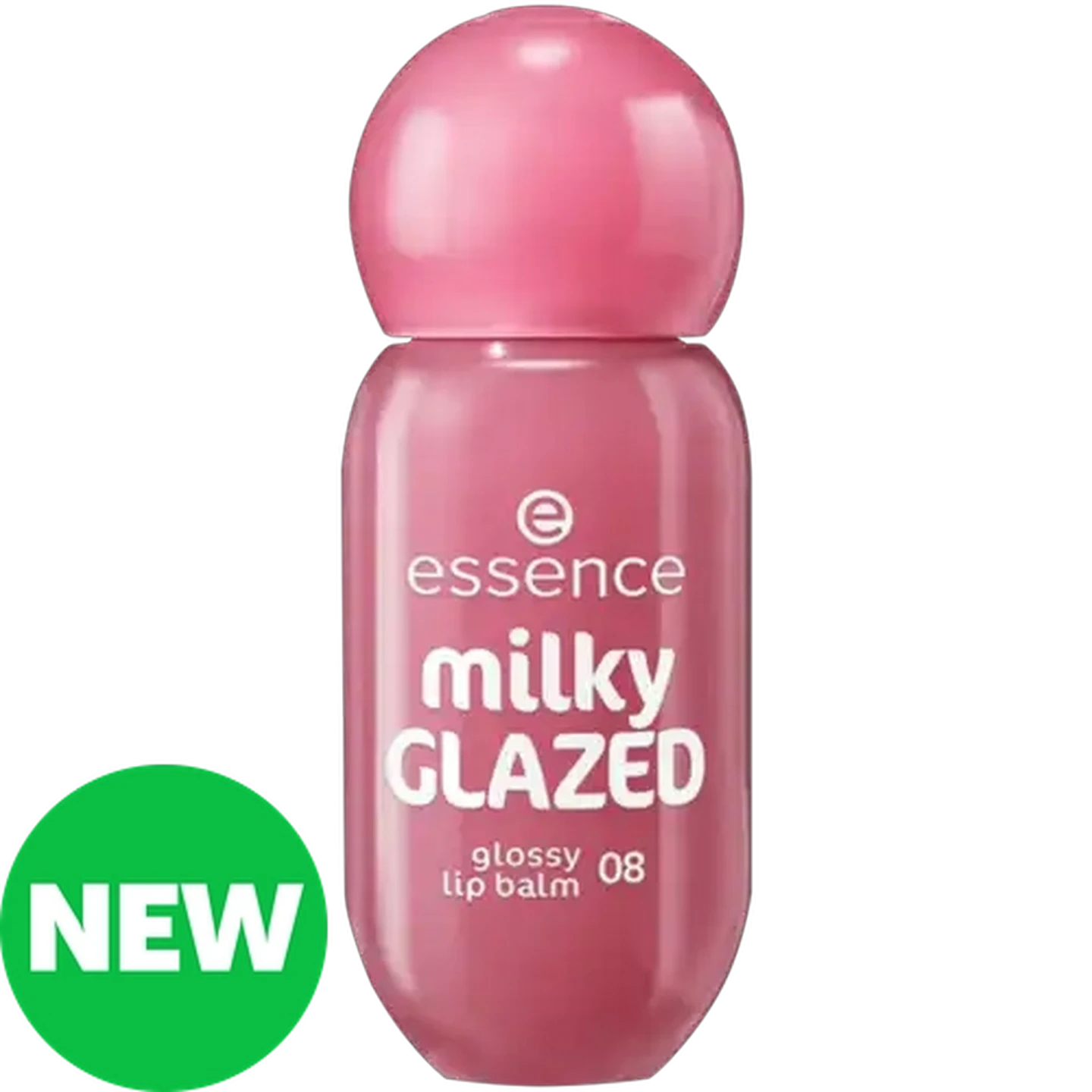 Image of Essence milky GLAZED Bubble Milk Tea Glossy Lip Balm 4ml 