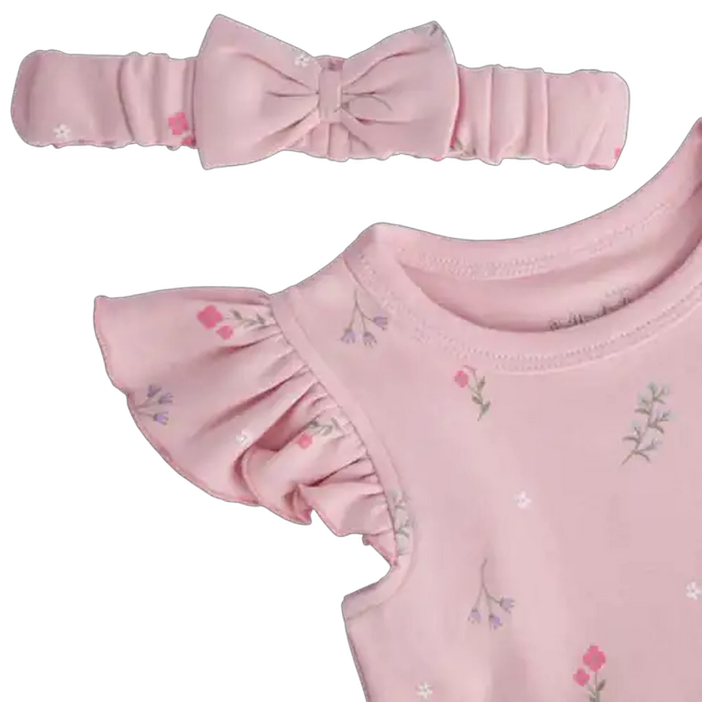 Image of Jolly Tots Basics Dress Set 2 Piece 6 - 12 months