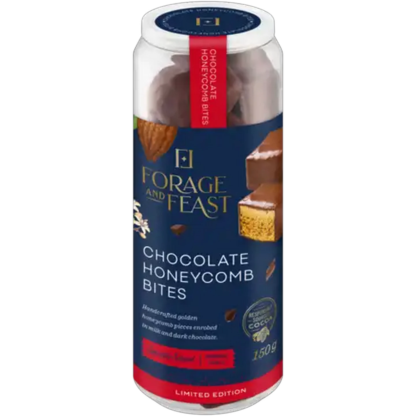 Image of Forage And Feast Limited Edition Chocolate Honeycomb Bites 150g 