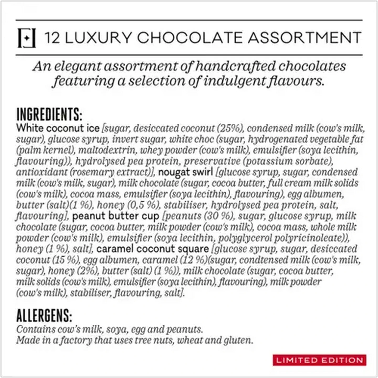 Image of Forage And Feast Limited Edition Luxury Chocolate Assortment 12-Pack 
