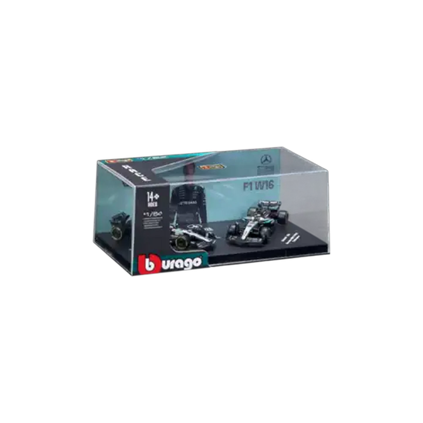 Checkers Sixty60 | Bburago F1 Mercedes-AMG Hard Case 1:64 Scale 2-Pack ...