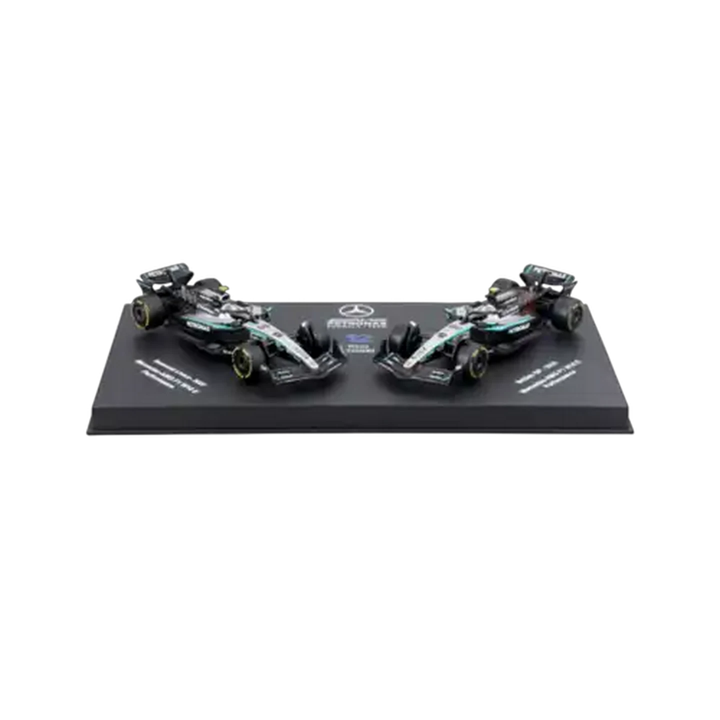Image of Bburago F1 Mercedes-AMG Hard Case 1:64 Scale 2-Pack (Kimi Antonelli)