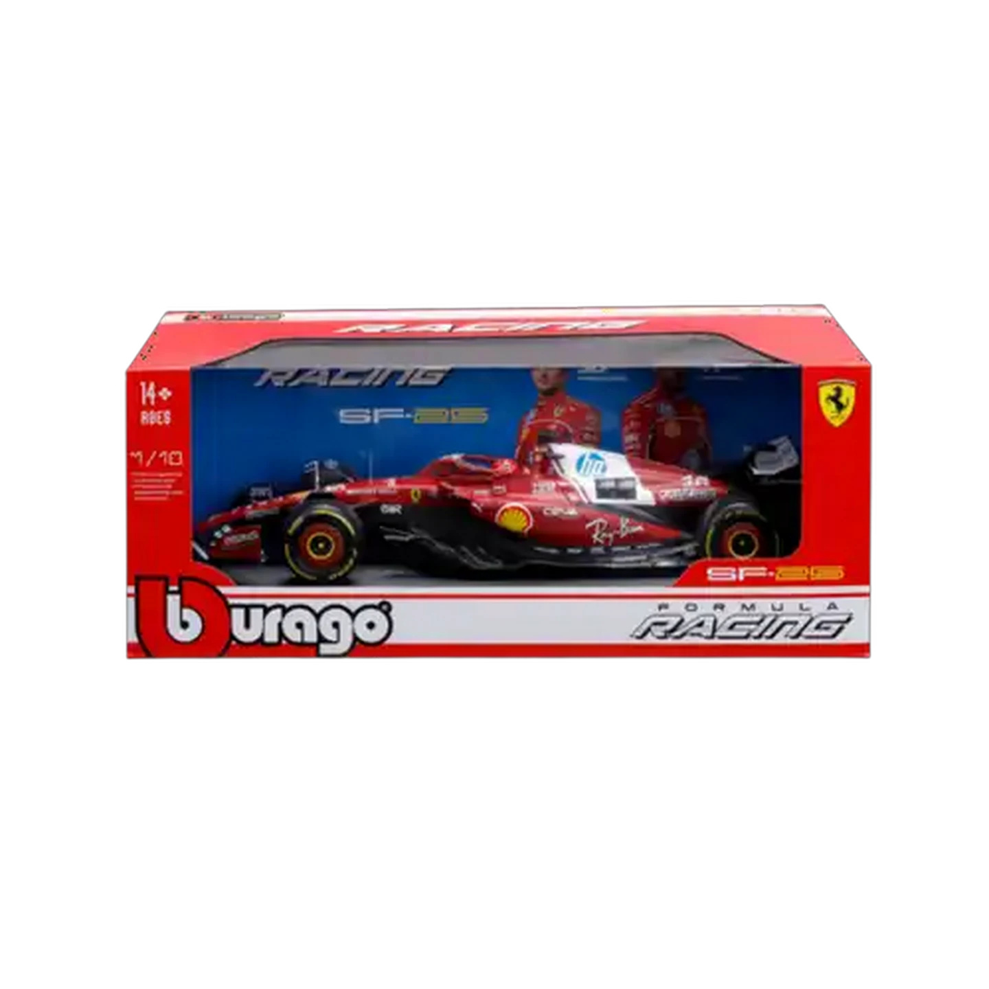 Checkers Sixty60 | Bburago F1 #16 Ferrari SF25 1:18 Scale (Charles Leclerc)