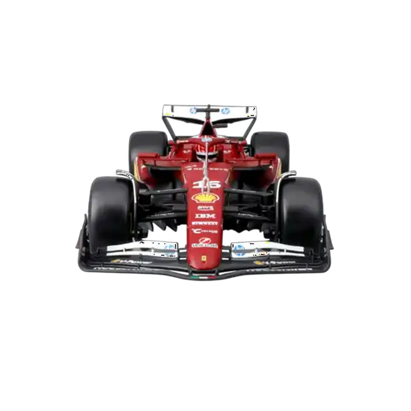 Image of Bburago F1 #16 Ferrari SF25 1:18 Scale (Charles Leclerc)