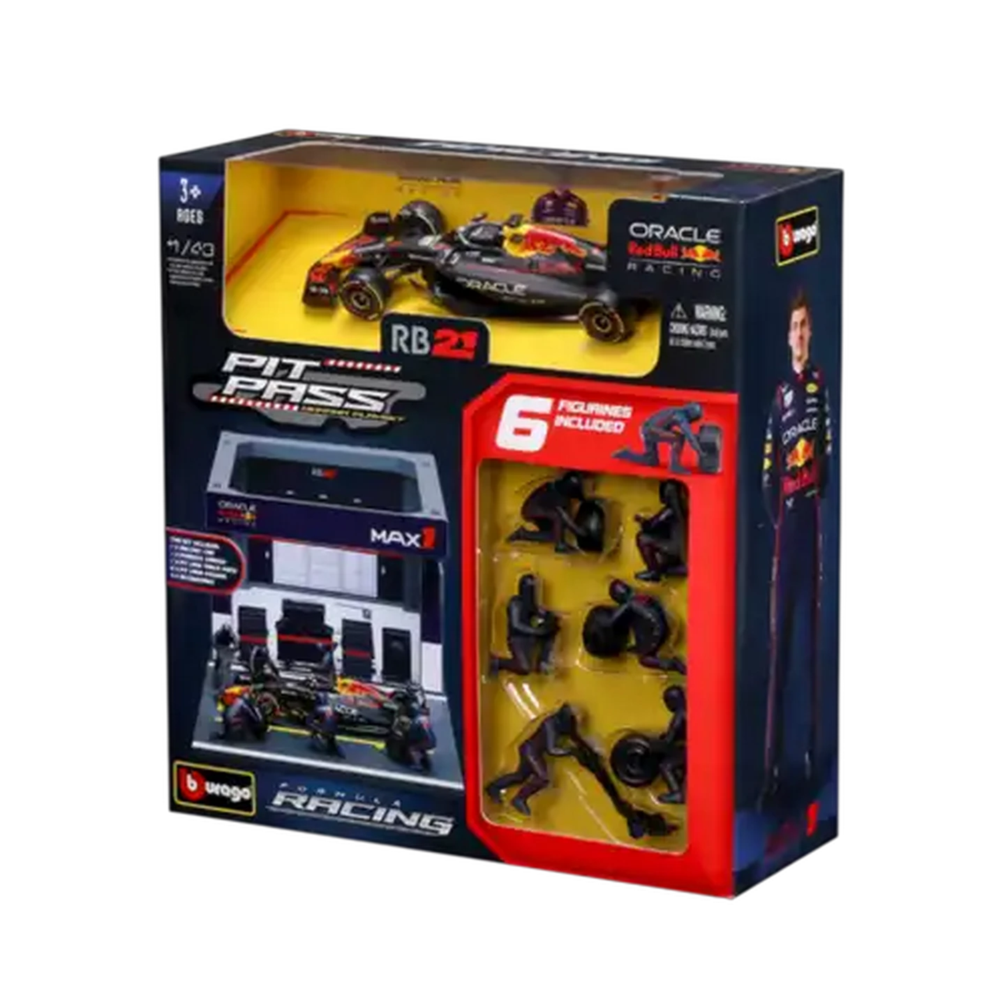 Checkers Sixty60 | Bburago F1 Pit Pass #1 Oracle Red Bull Racing RB21 1 ...