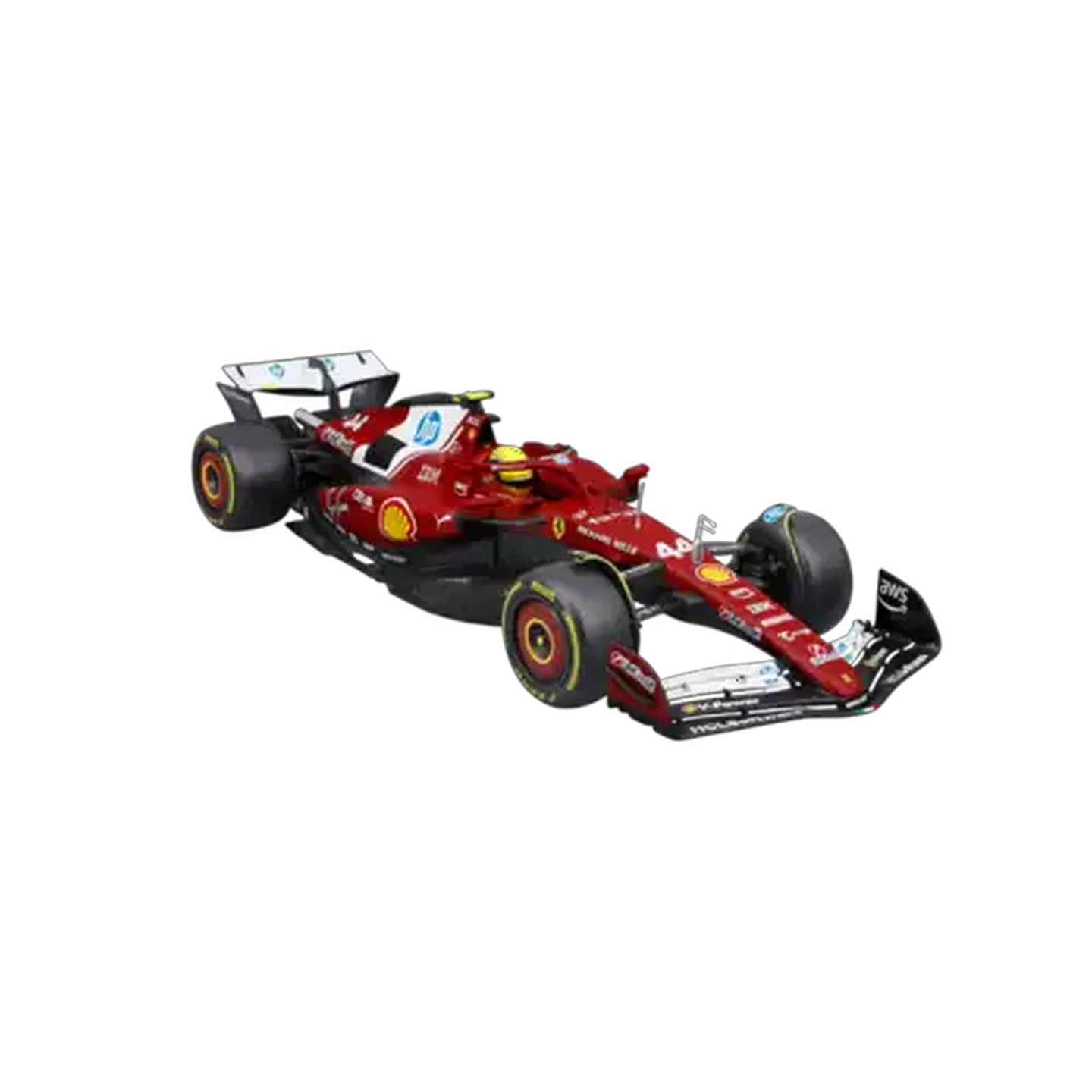 Image of Bburago F1 #44 Ferrari SF25 1:18 Scale (Lewis Hamilton)