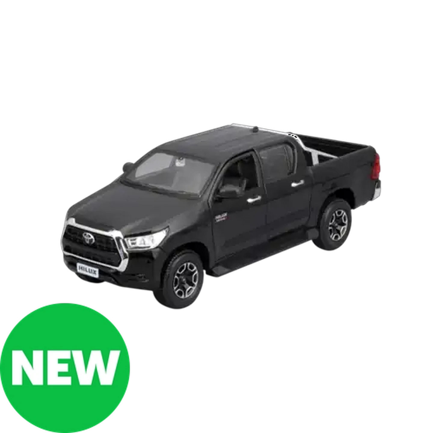 Image of Maisto Black Toyota Hilux Special Edition 1:27 Scale