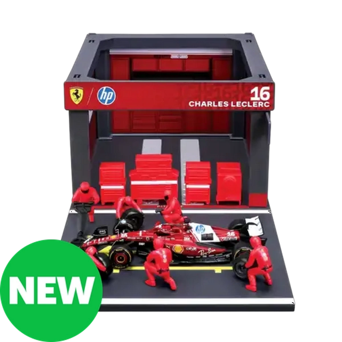 Checkers Sixty60 | Bburago F1 Pit Pass #16 Ferrari SF-25 1:43 Scale ...