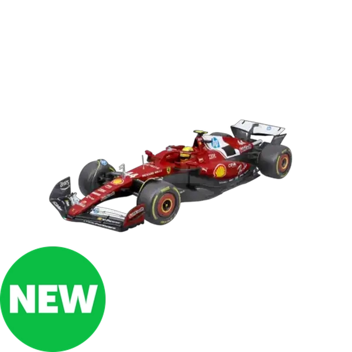 Checkers Sixty60 | Bburago F1 #44 Ferrari SF25 1:18 Scale (Lewis Hamilton)