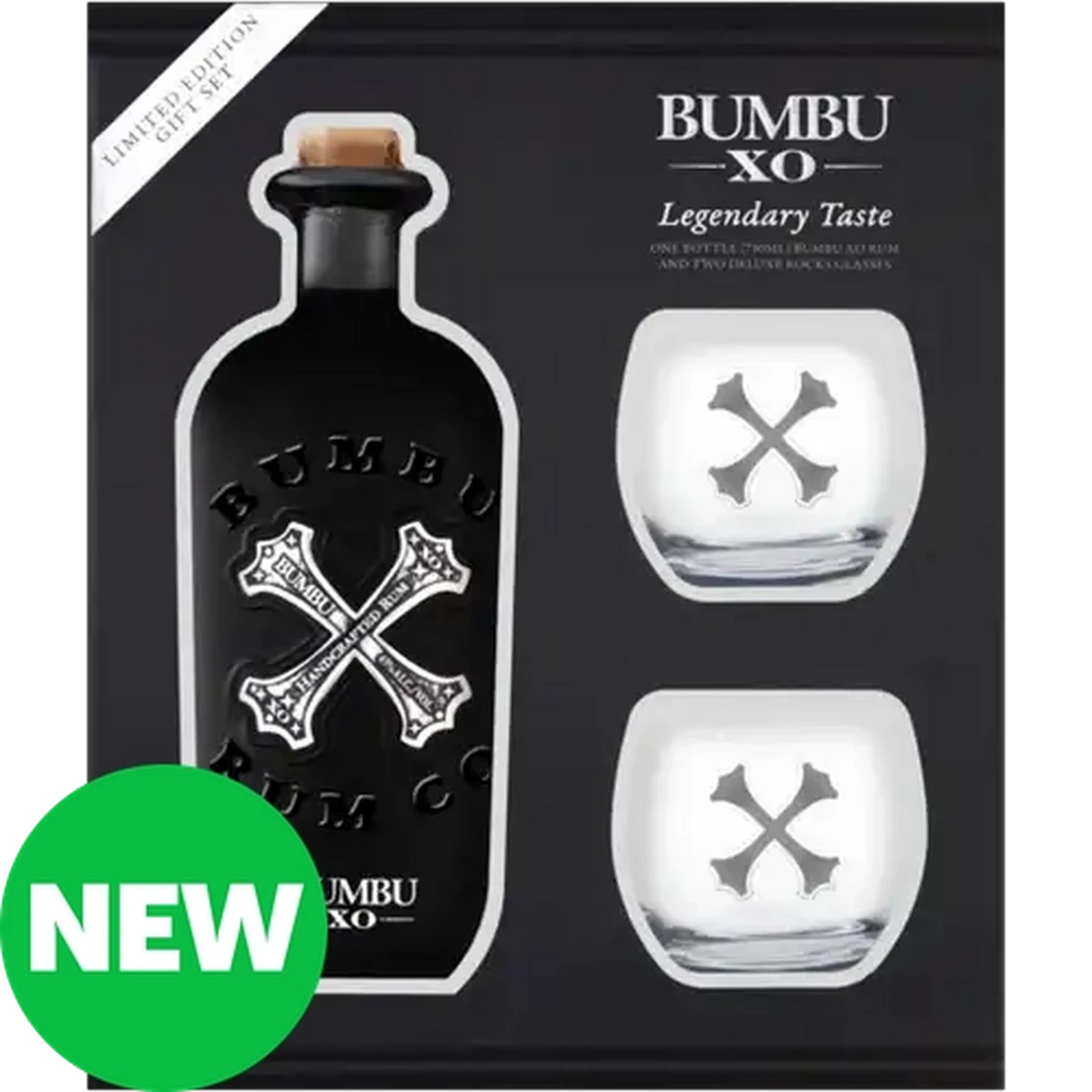 Image of Bumbu Limited Edition Rum Gift Pack Bottle 750ml 