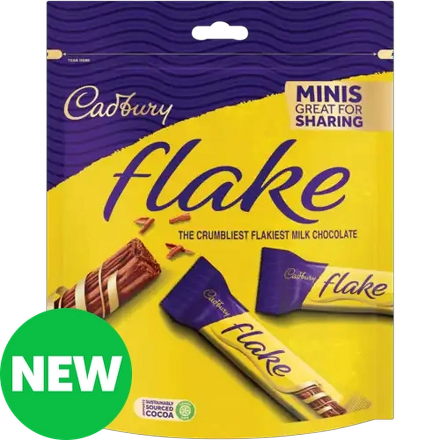Image of Cadbury Flake Minis Milk Chocolate Bars 145g 