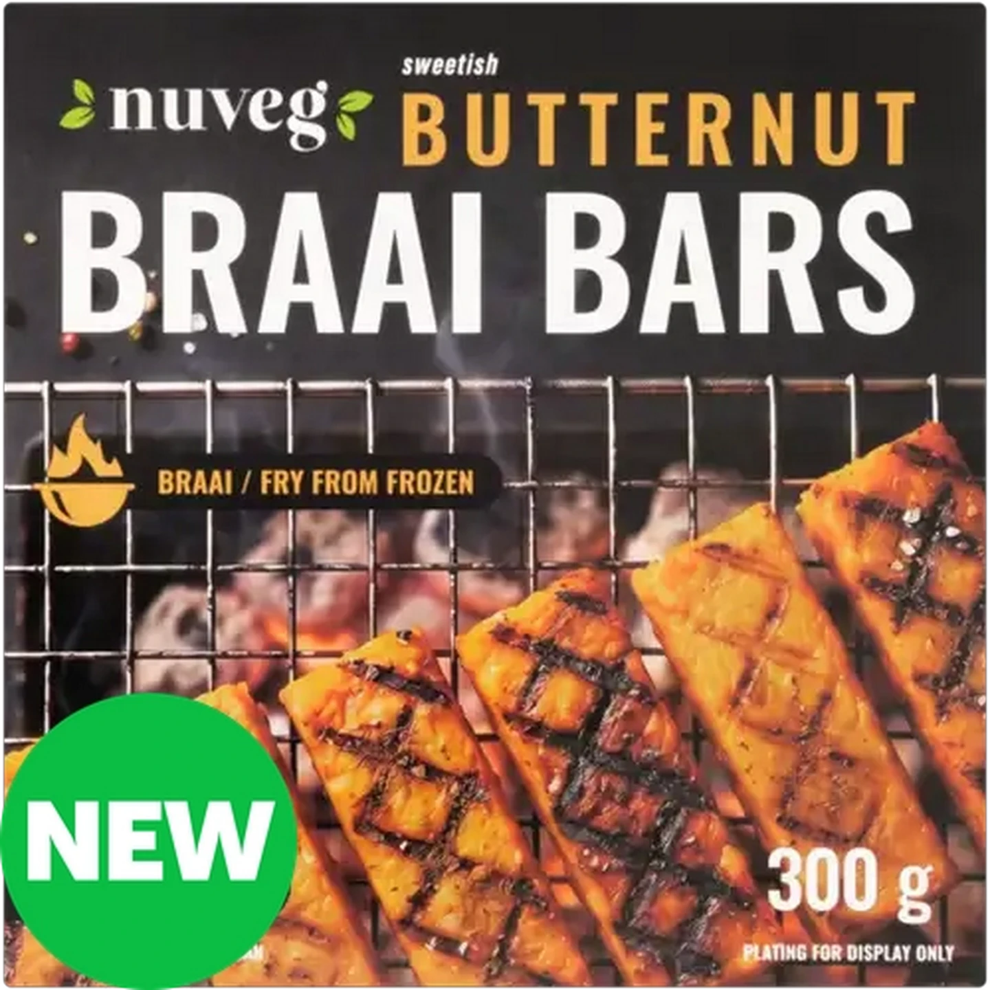 Image of Nuveg Frozen Butternut Braai Bars 6 x 50g 