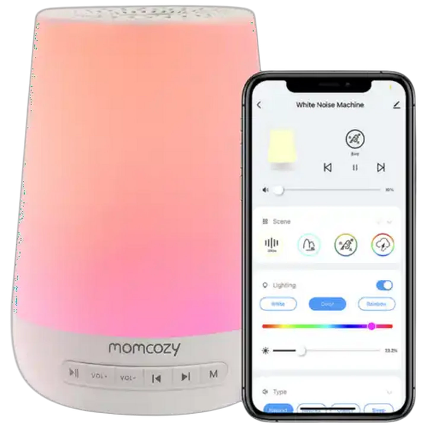 Image of Momcozy Smart Baby Sound Machine App Remote Control