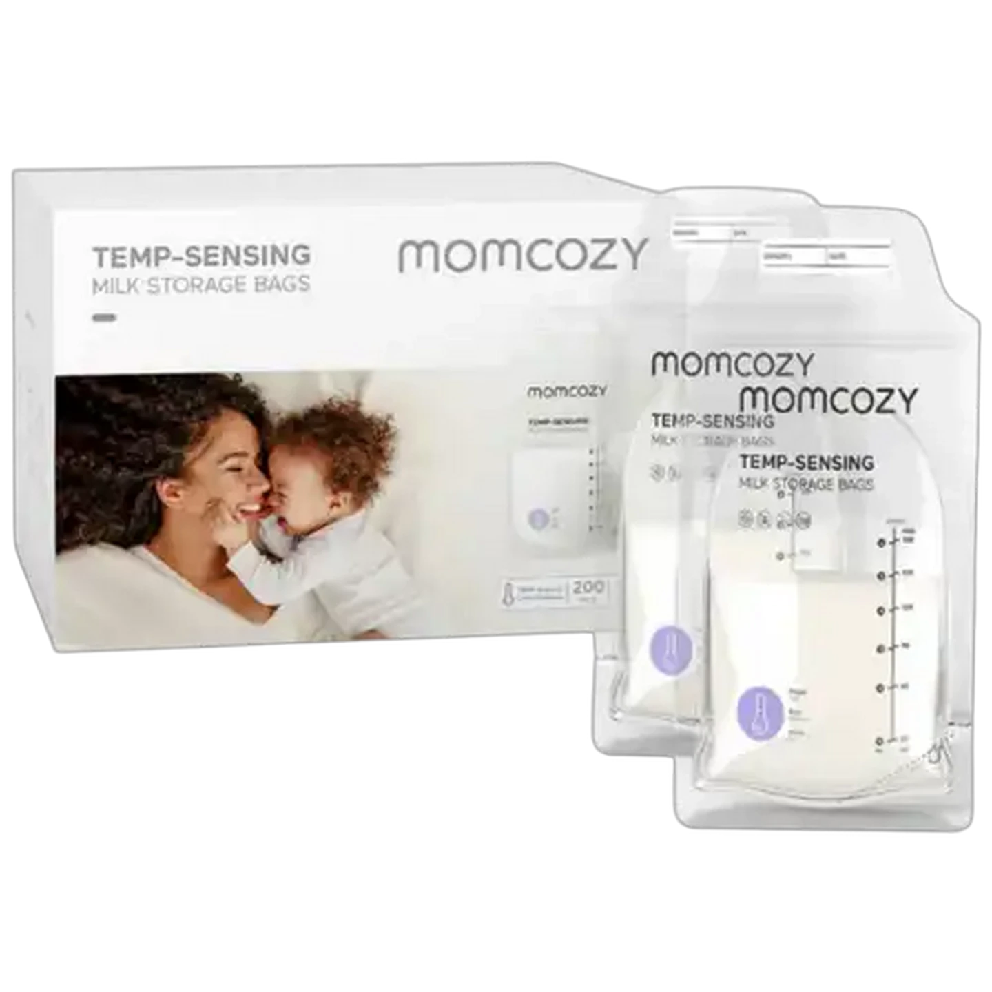 Image of Momcozy Milk Storage Bags 180ml 50-Pack