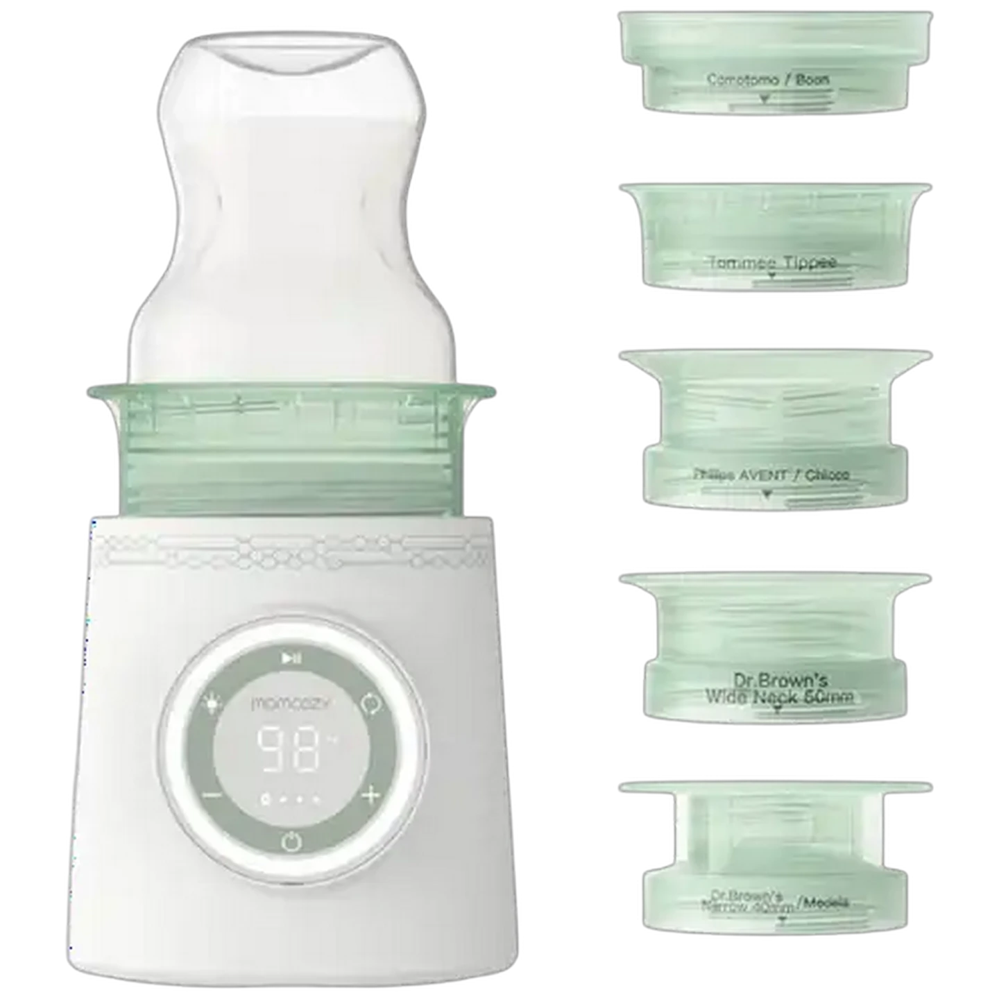 Image of Momcozy Cordless Portable Baby Bottle Warmer For Travel