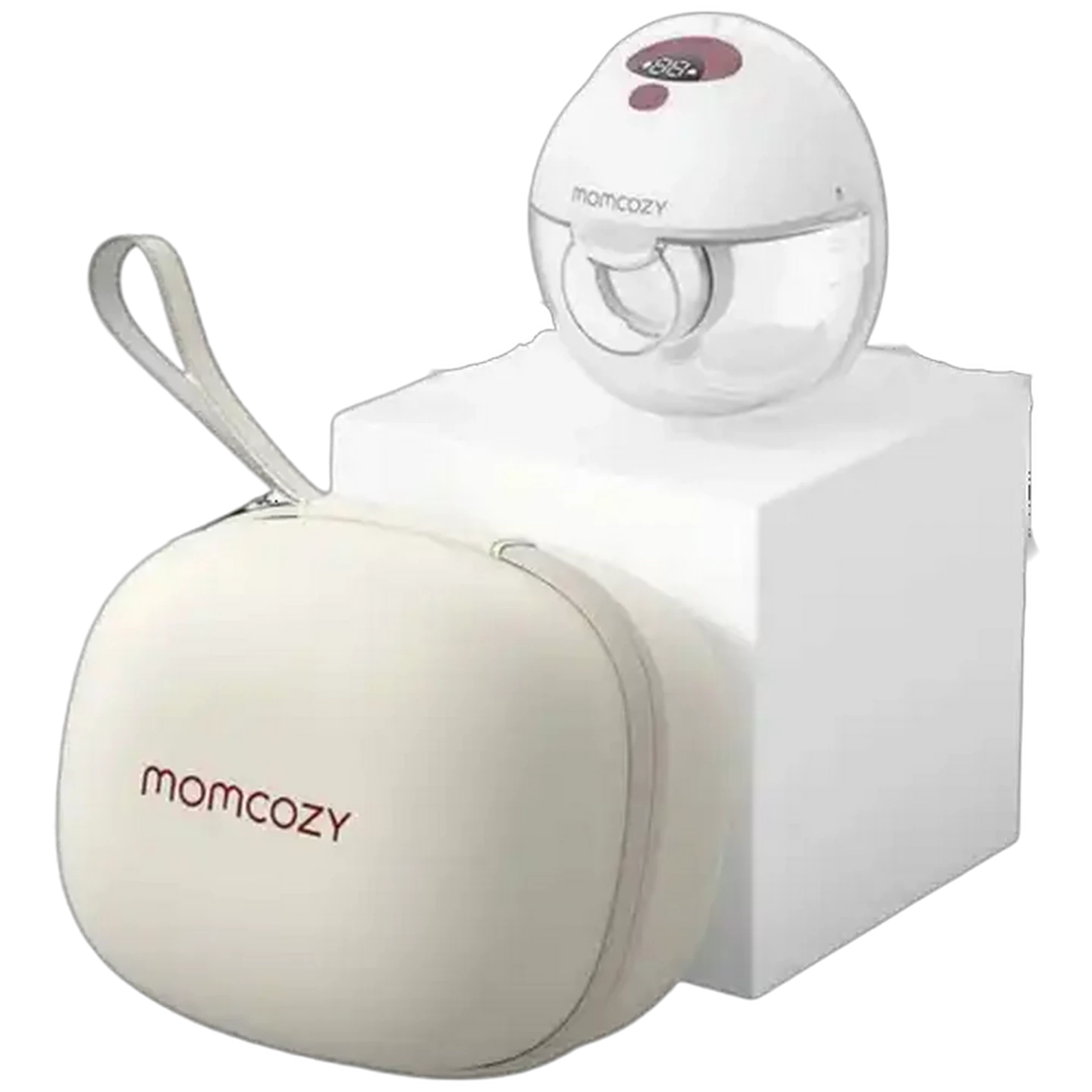 Image of Momcozy M5 Smart Red Single Breast Pump