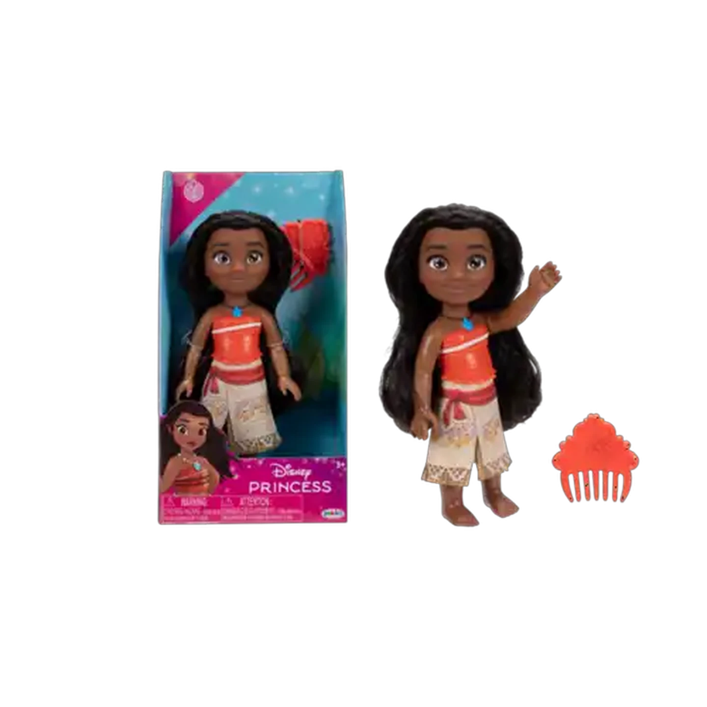 Image of Jakks Pacific Disney Princess & Disney Frozen Petite Moana Doll 15cm