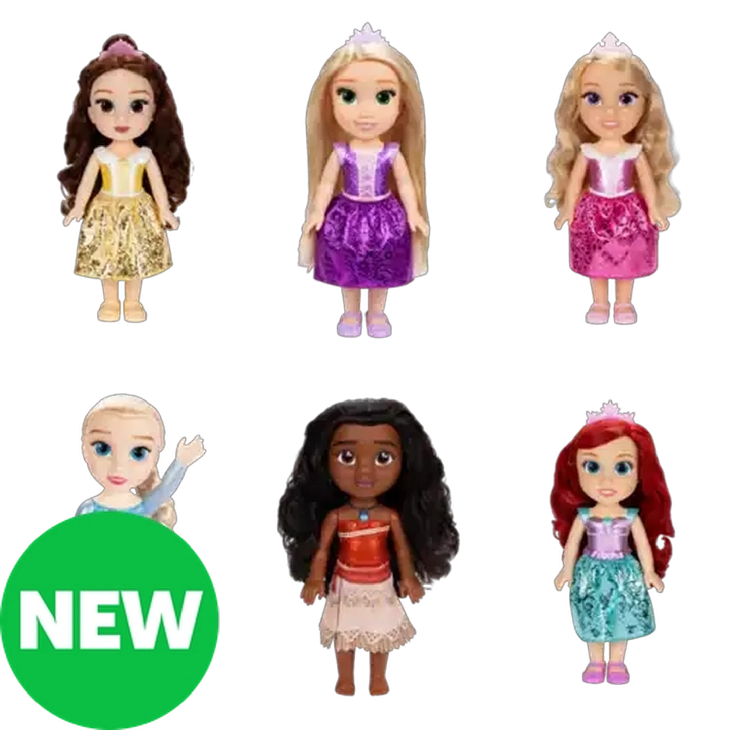 Image of Jakks Pacific Disney Princess & Disney Frozen Dolls 35cm (Type May Vary)