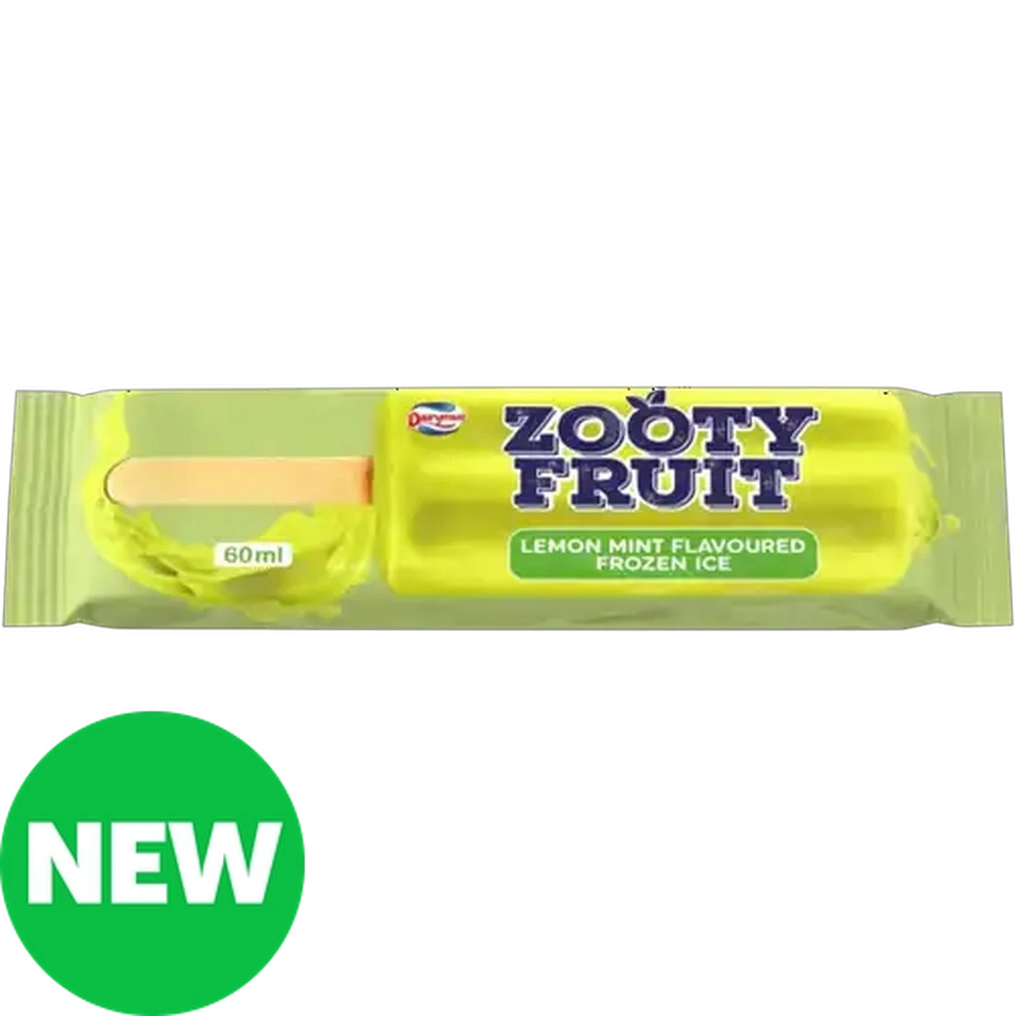 Image of Dairymaid Zooty Fruit Lemon Mint Flavoured Frozen Ice 60ml 