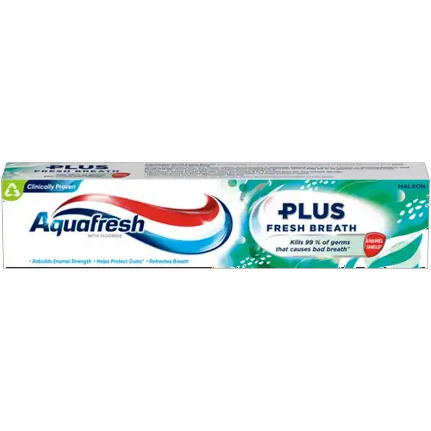 Image of Aquafresh Plus Fresh Breath Fluoride Toothpaste 100ml 