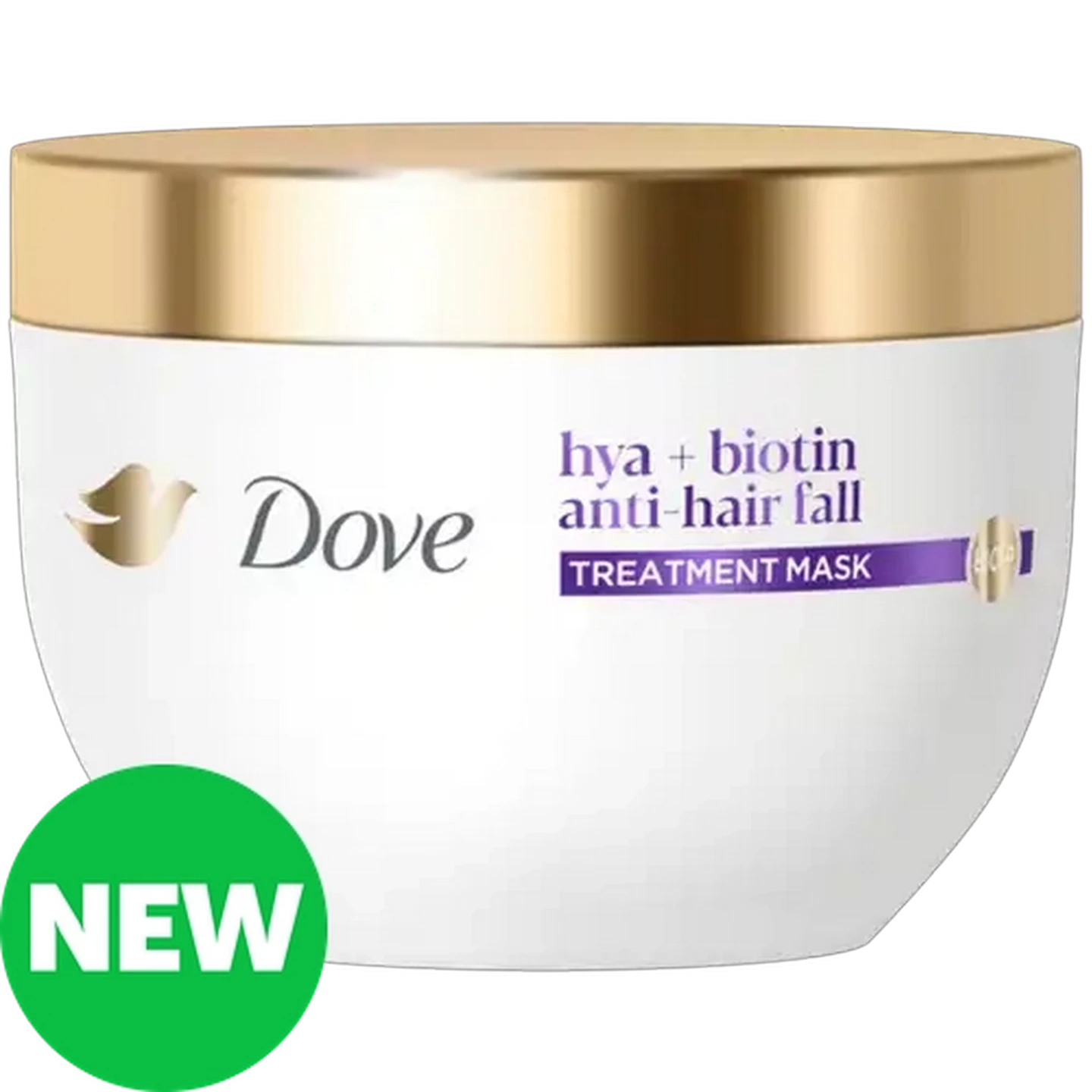Image of Dove Hya + Biotin Anti-Hair Fall Treatment Mask 265g 