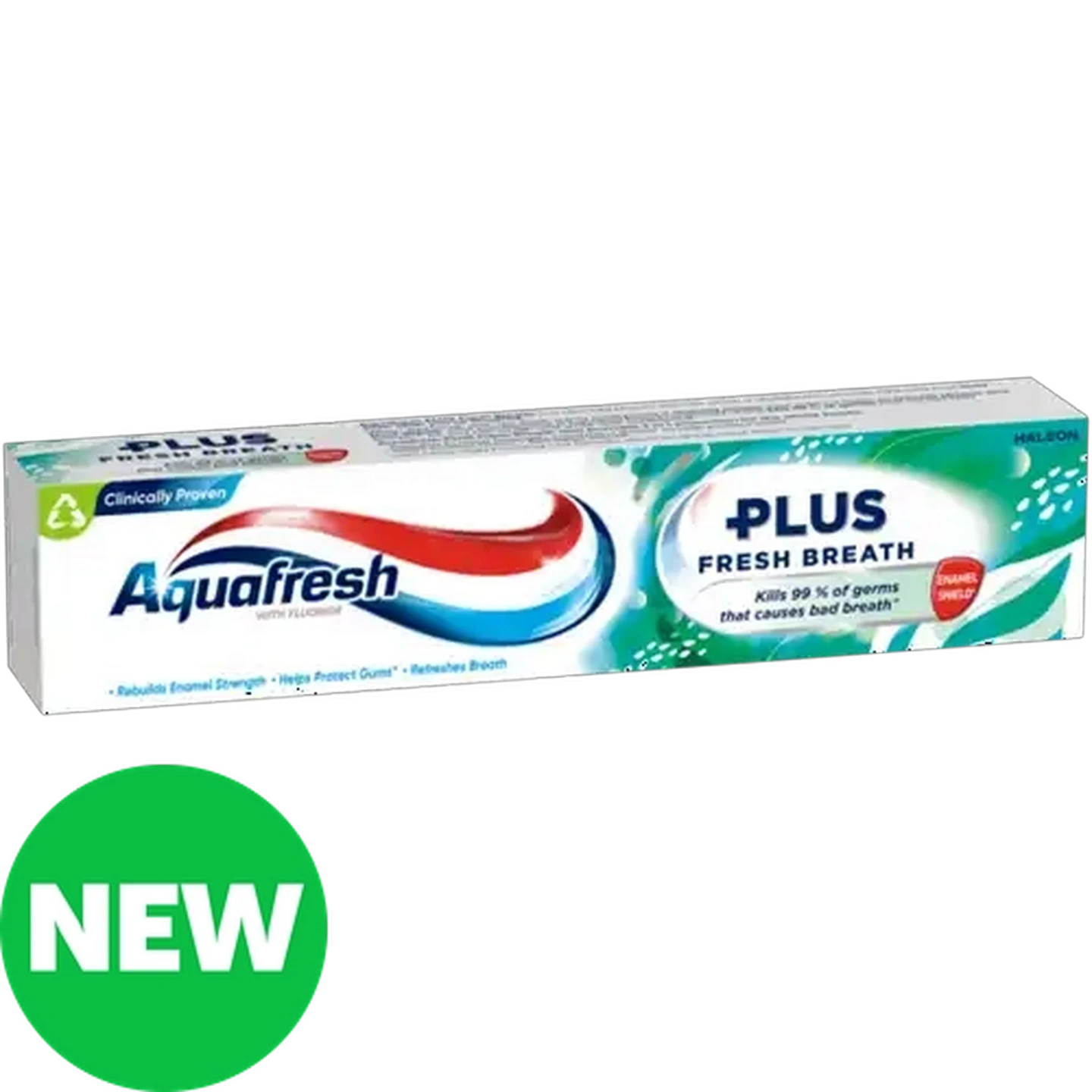 Image of Aquafresh Plus Fresh Breath Fluoride Toothpaste 100ml 