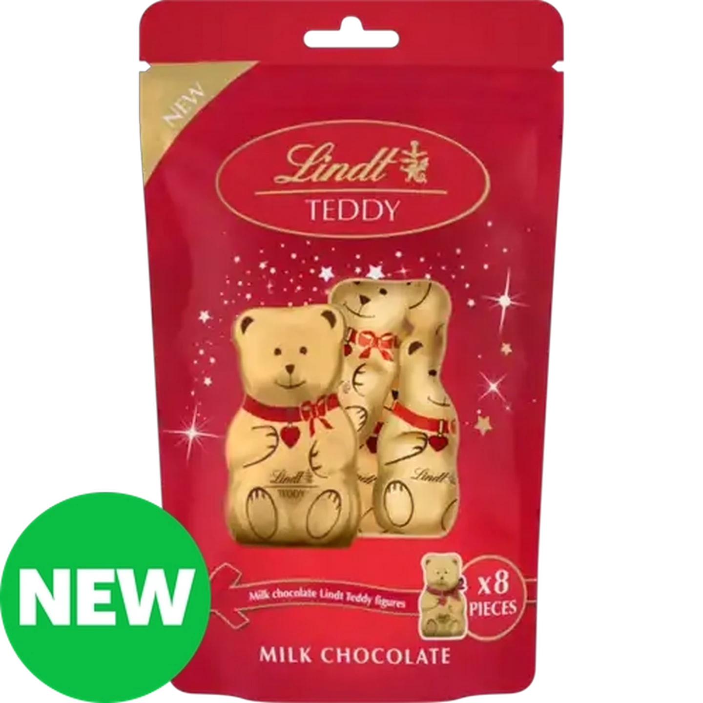 Image of Lindt Teddy Mini Hollow Chocolate Figures 85.6g 