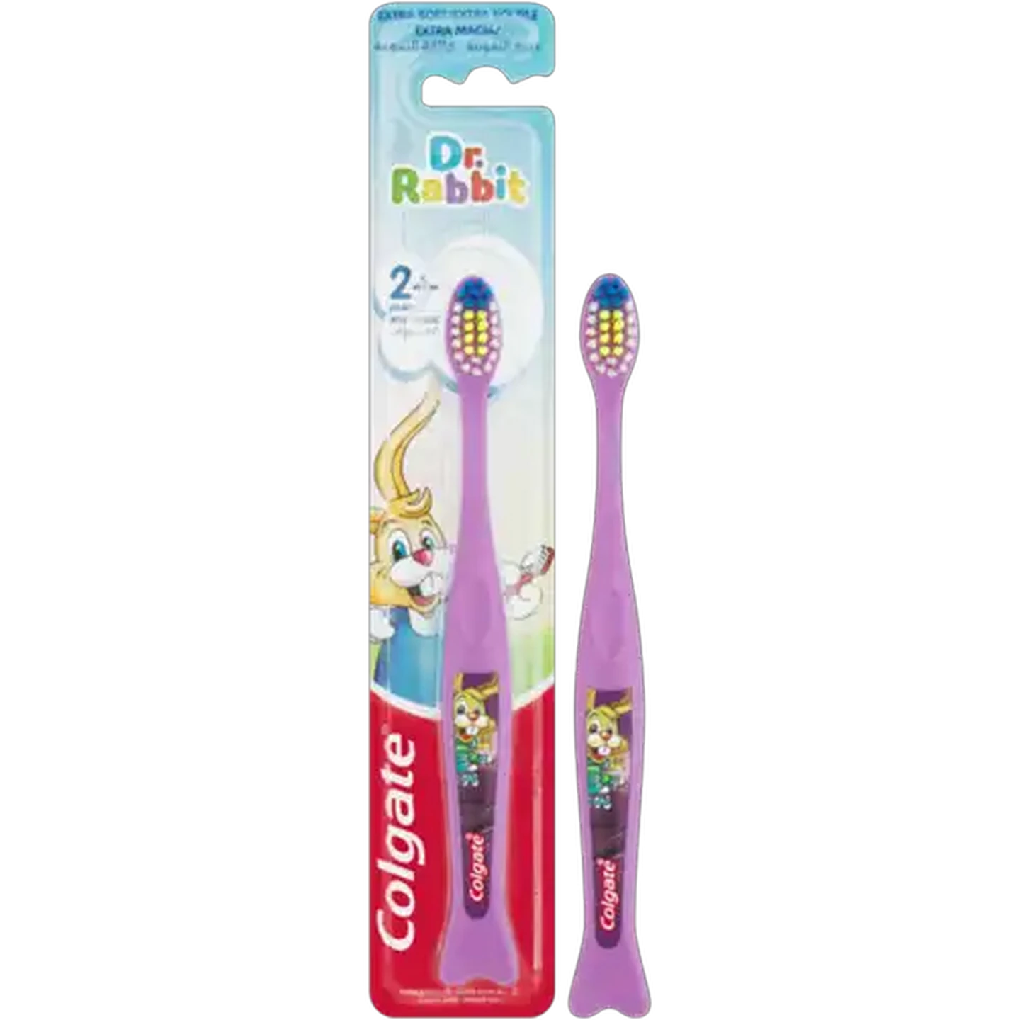 Image of Colgate Extra Soft Dr. Rabbit Toothbrush 1-Pack (Colour May Vary)