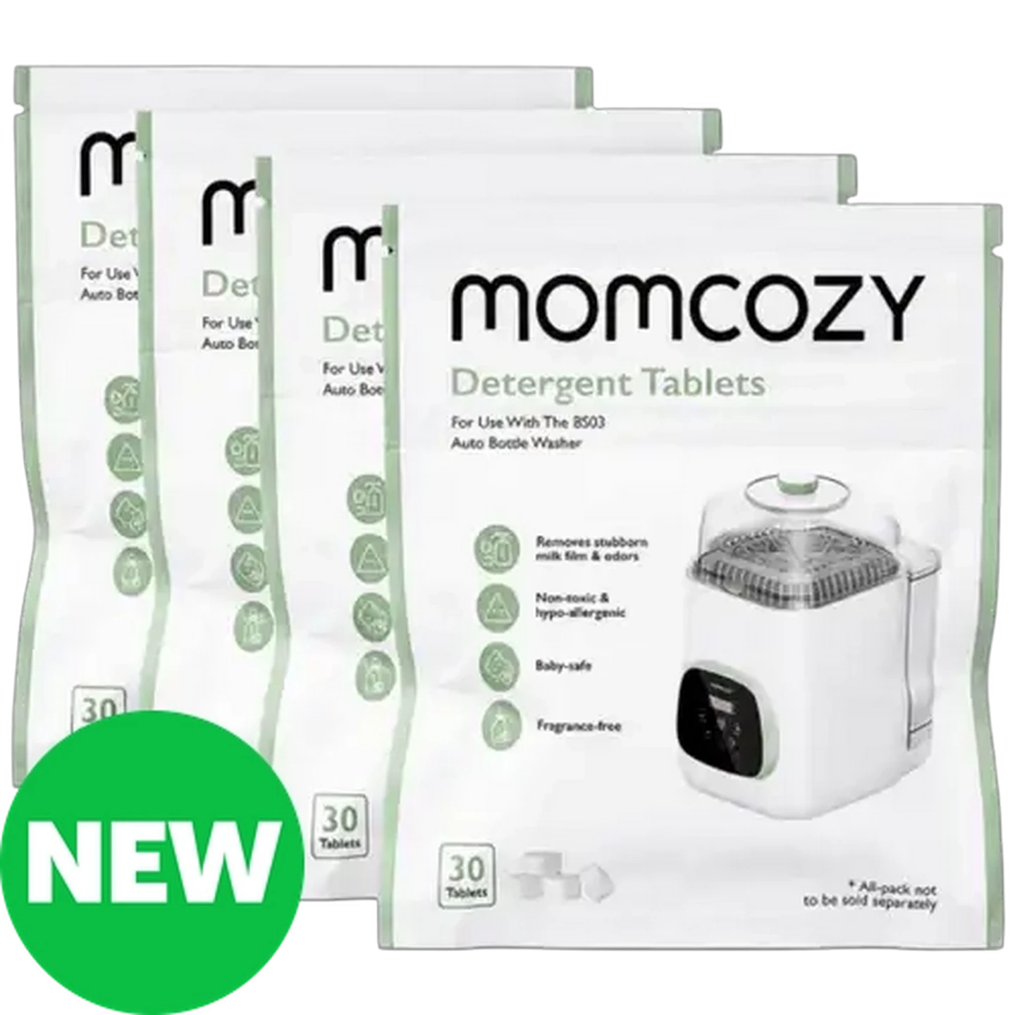 Image of Momcozy Washing Detergent Block 120 Pack