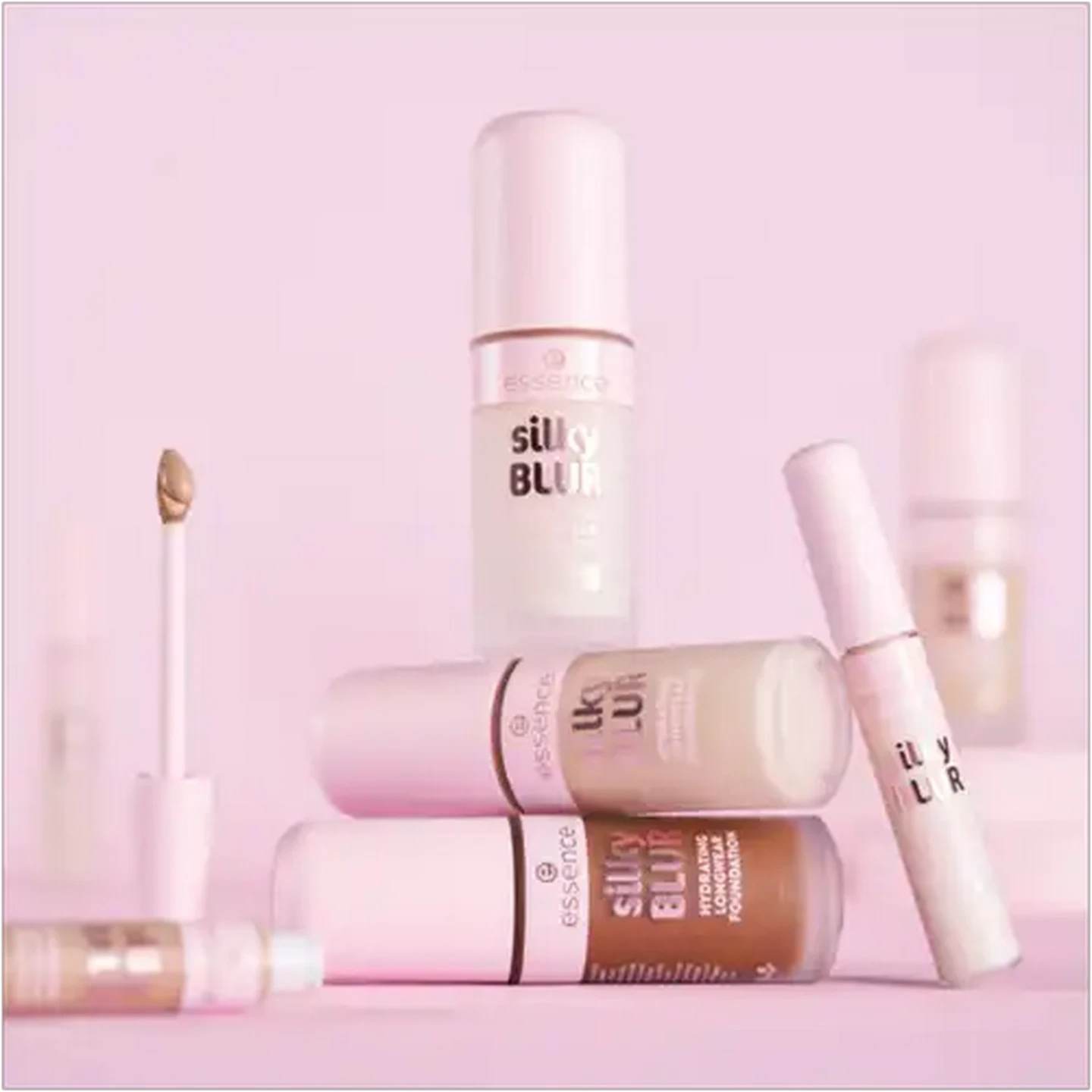 Image of essence Silky Blur 210 Hydrating Longwear Concealer 10ml 