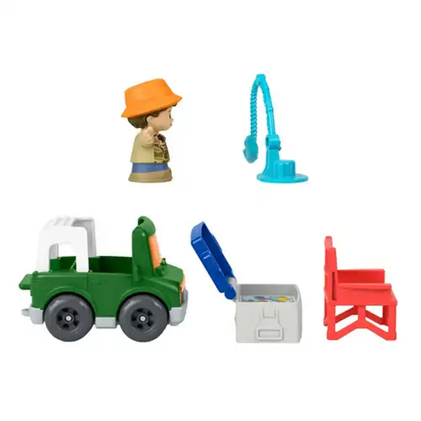 Image of Fisher-Price Little People Fishing Trip Adventure Figure & Vehicle Set